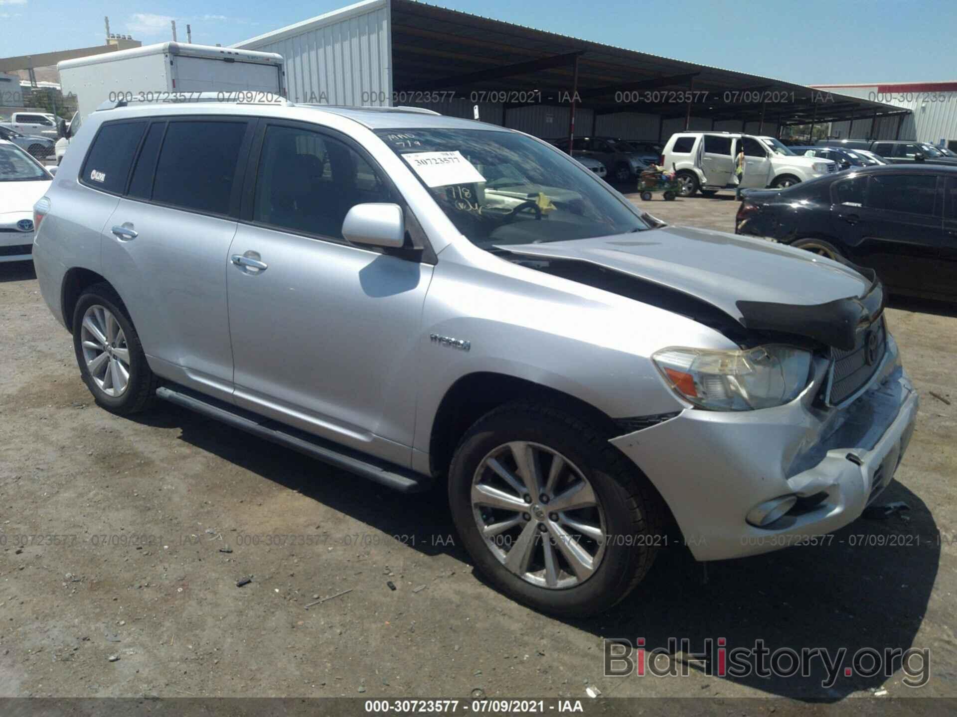 Photo JTEEW44A982008219 - TOYOTA HIGHLANDER HYBRID 2008