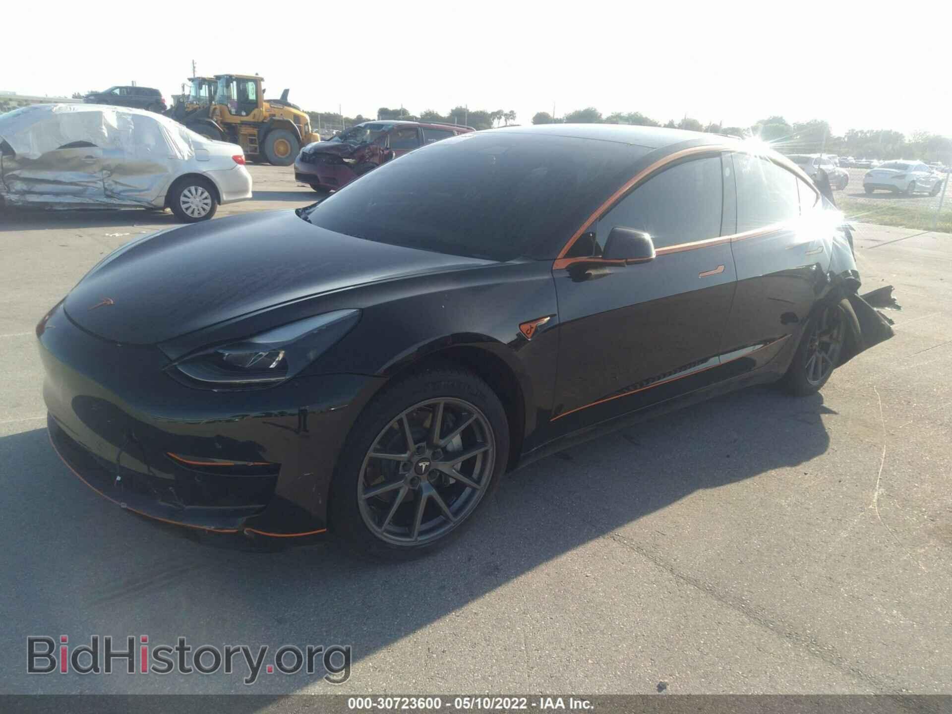 2021 TESLA MODEL 3 - VIN: 5YJ3E1EA3MF922212 - Фото 2