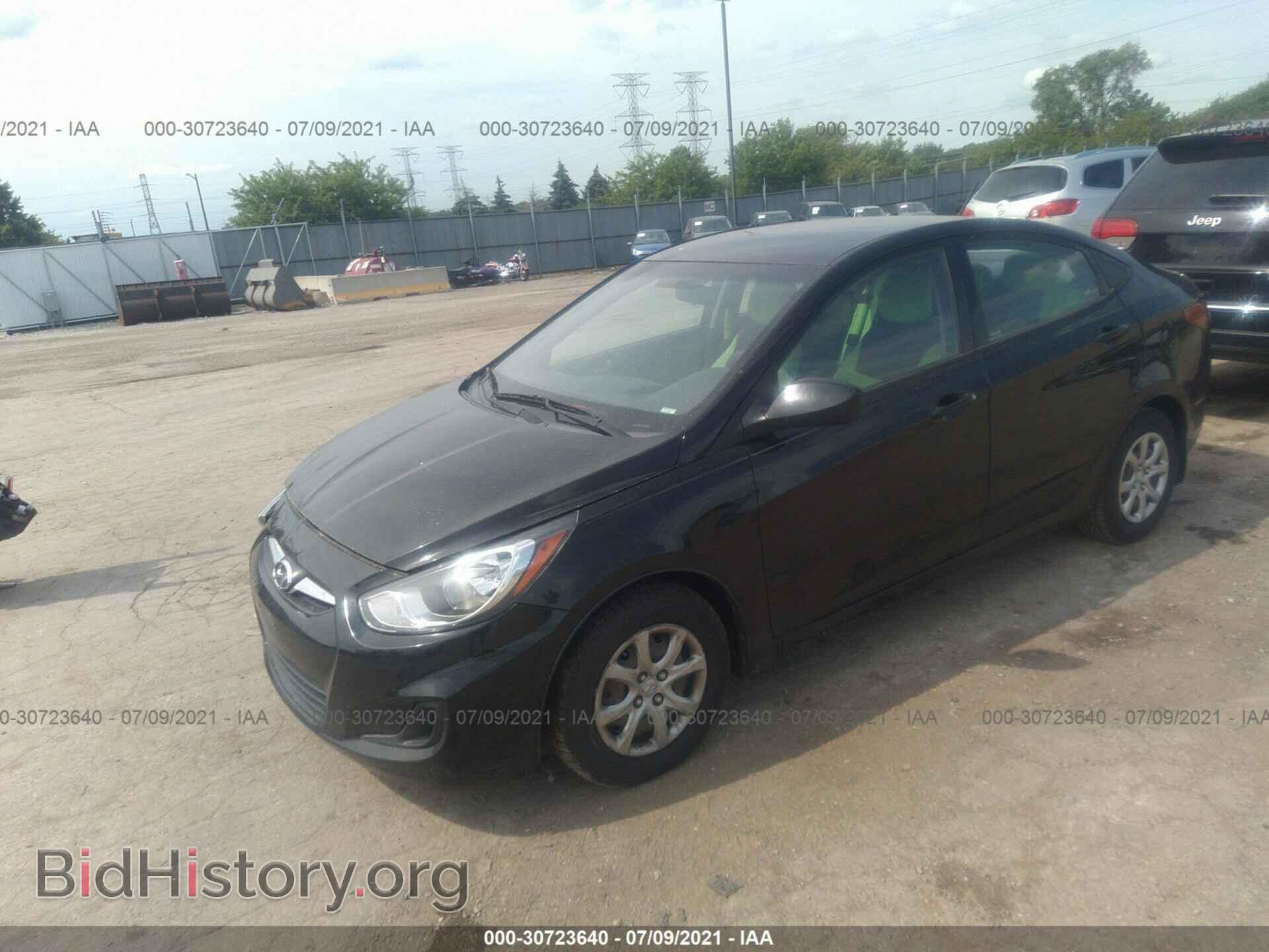 2013 HYUNDAI ACCENT - VIN: KMHCT4AE8DU300059 - Фото 2
