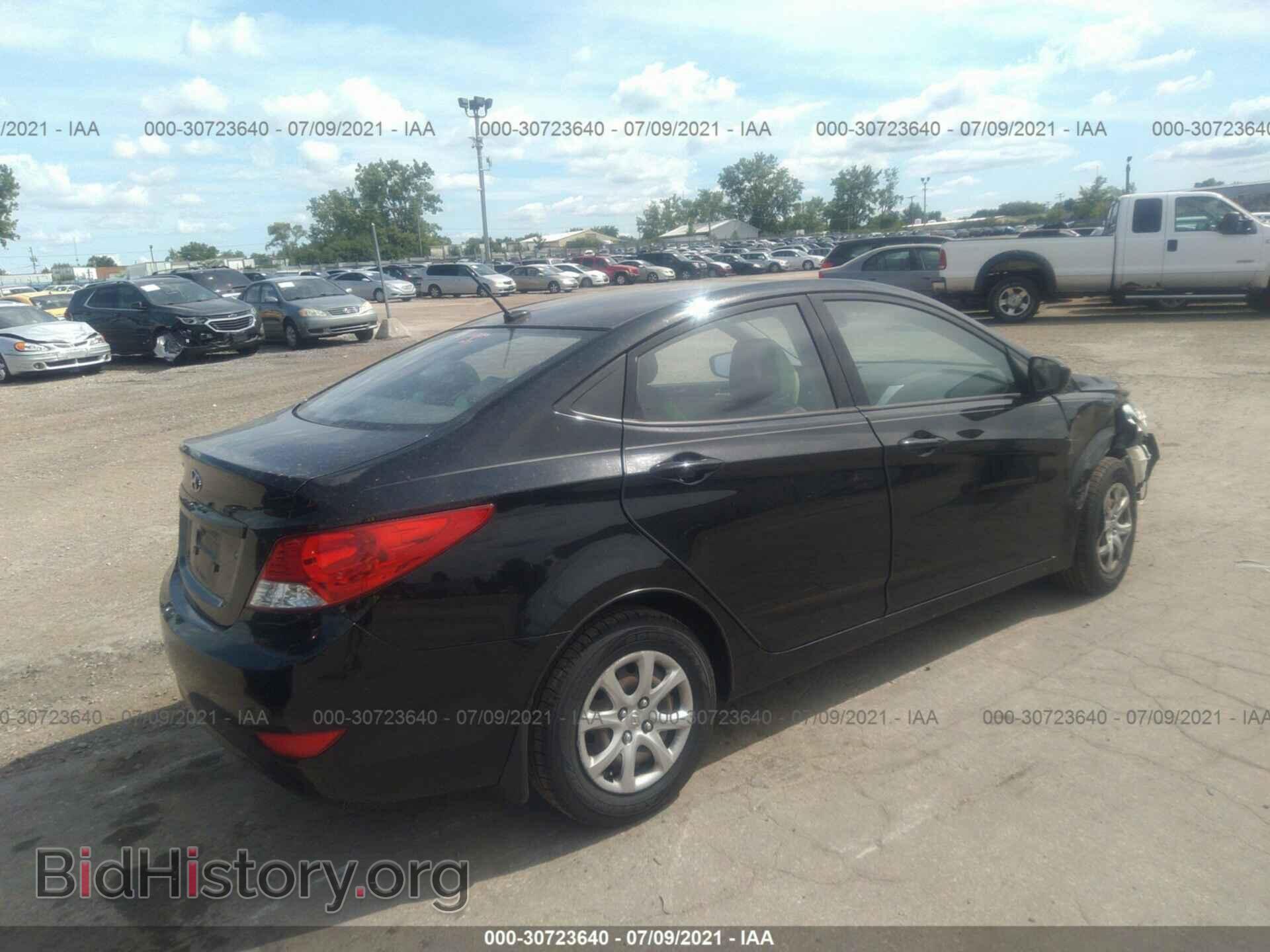 2013 HYUNDAI ACCENT - VIN: KMHCT4AE8DU300059 - Фото 4