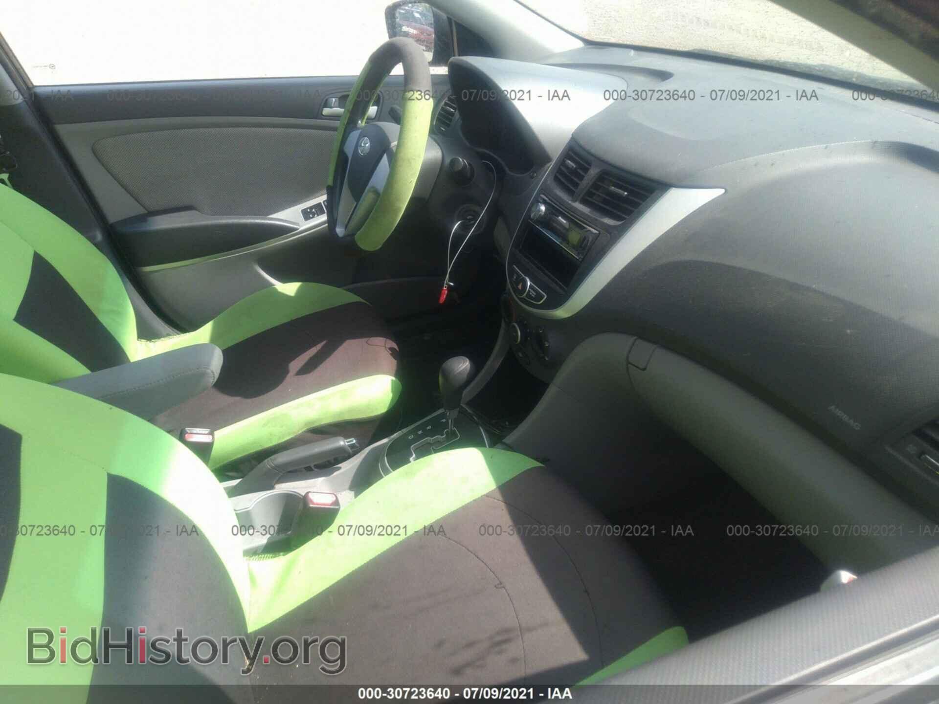 2013 HYUNDAI ACCENT - VIN: KMHCT4AE8DU300059 - Фото 5