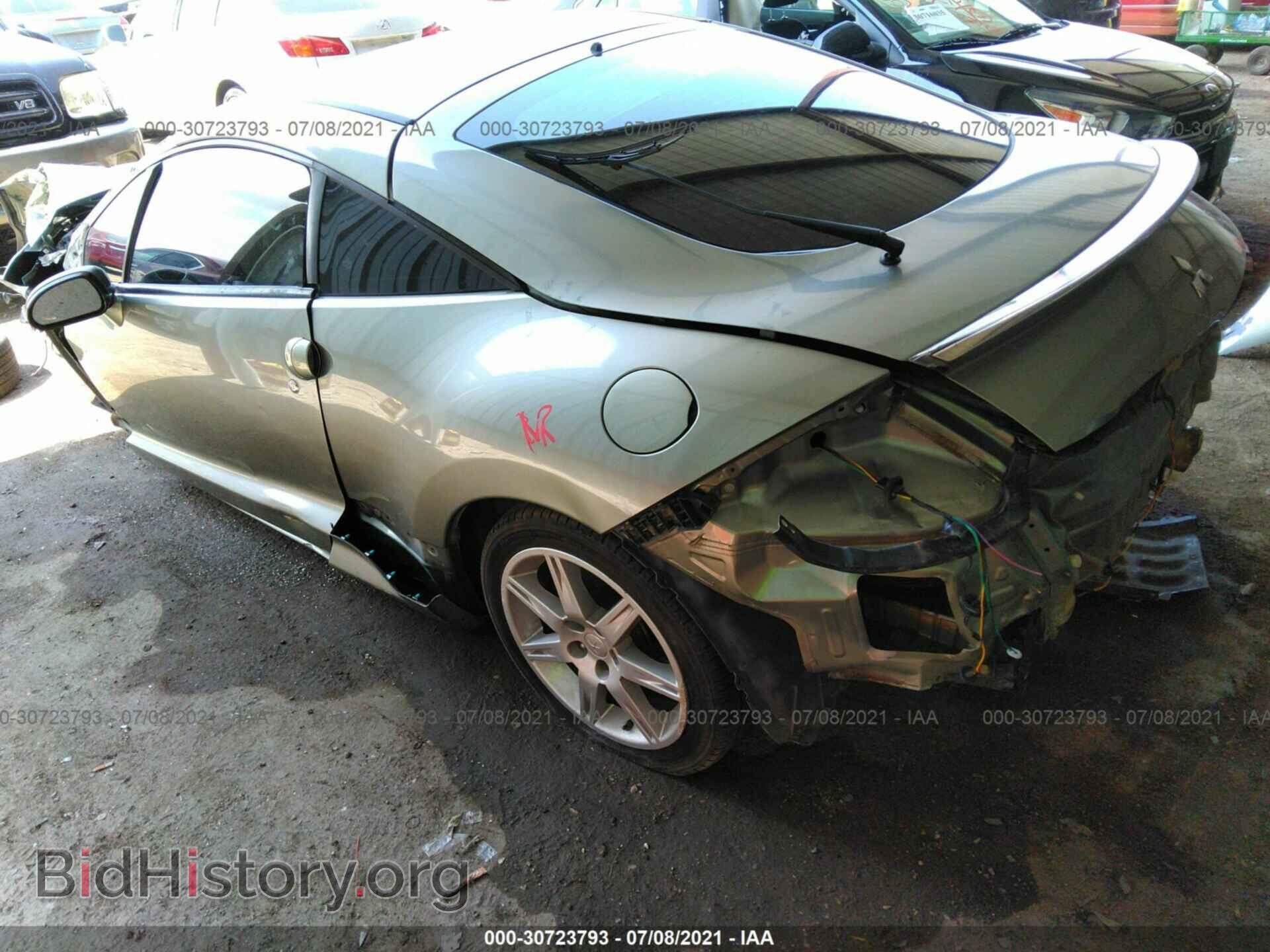 2008 MITSUBISHI ECLIPSE - VIN: 4A3AK34T18E005658 - Фото 3