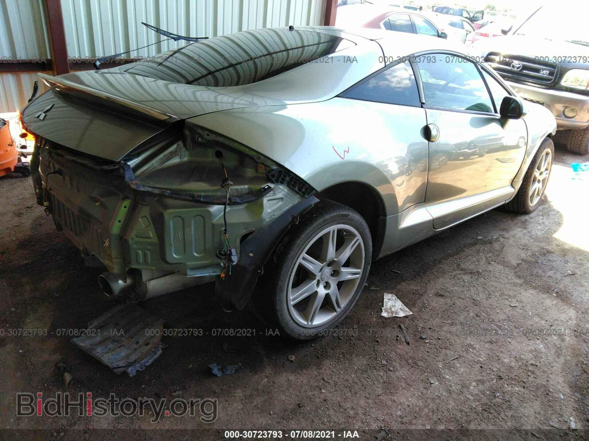 2008 MITSUBISHI ECLIPSE - VIN: 4A3AK34T18E005658 - Фото 4