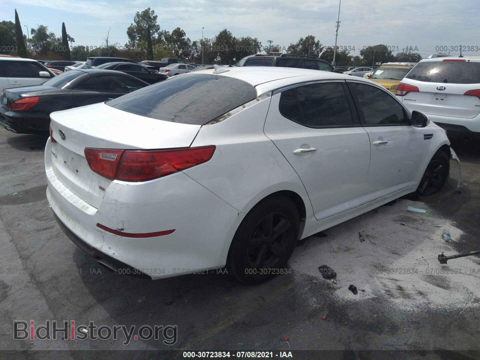 2015 KIA OPTIMA - VIN: KNAGM4A76F5664642 - Фото 4