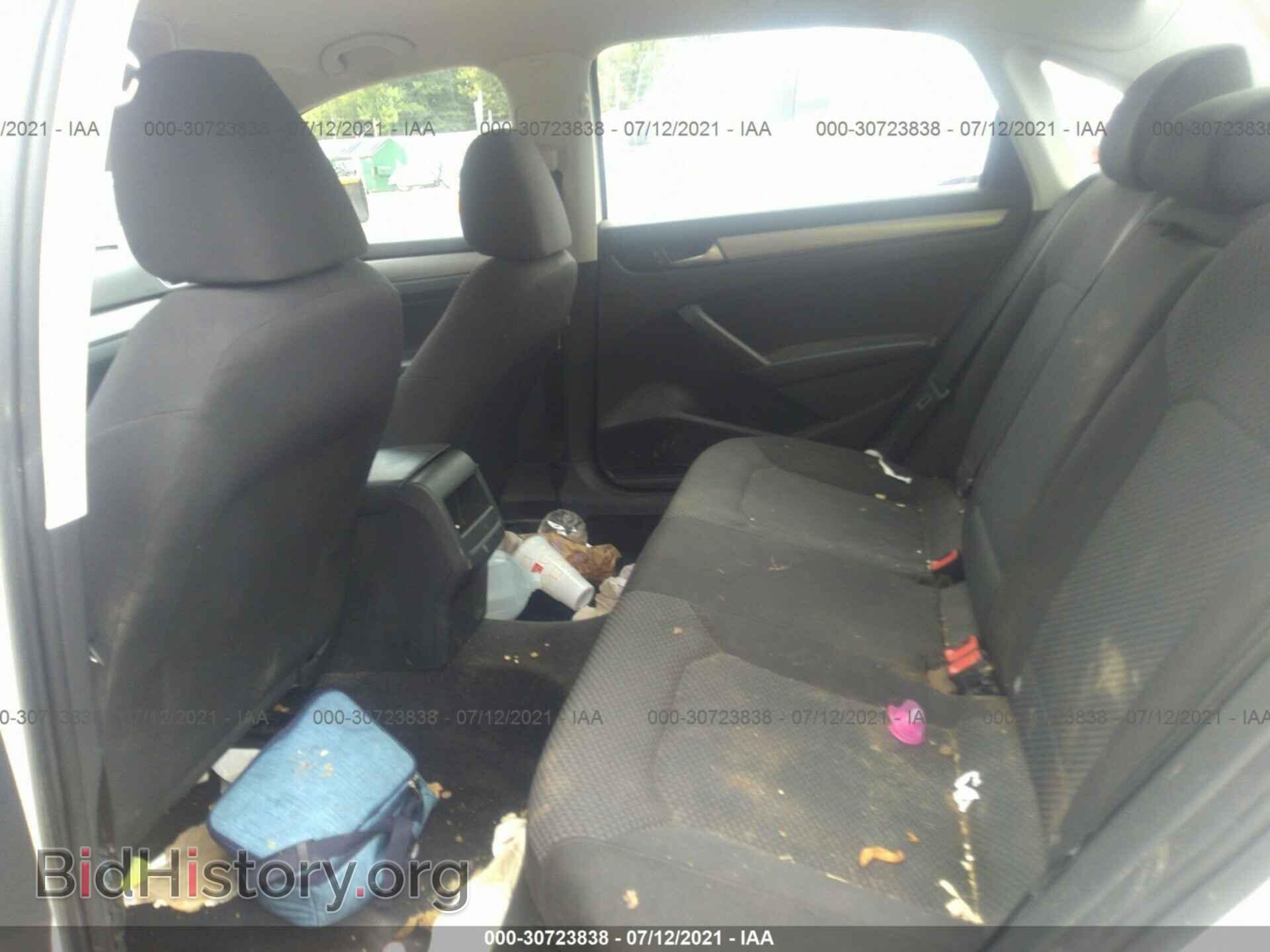 2013 VOLKSWAGEN PASSAT - VIN: 1VWAP7A36DC006551 - Фото 8