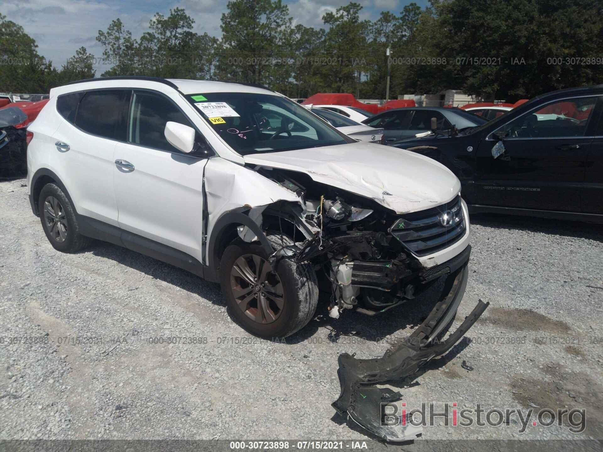 Photo 5XYZU3LB4DG116845 - HYUNDAI SANTA FE 2013