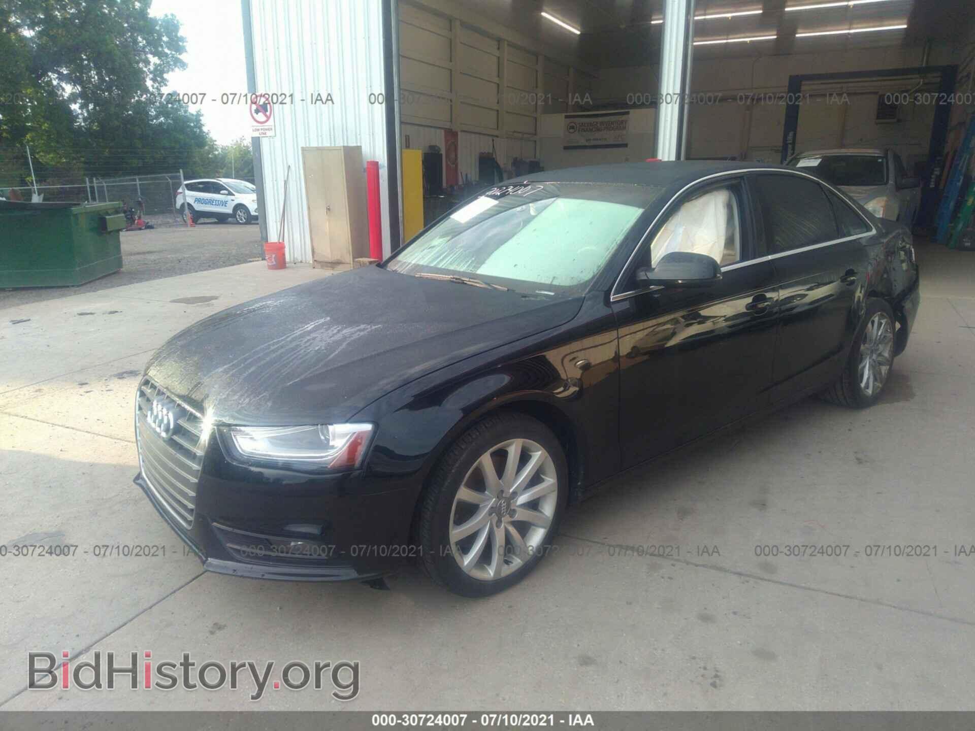 2013 AUDI A4 - VIN: WAUFFAFL4DN034366 - Фото 2