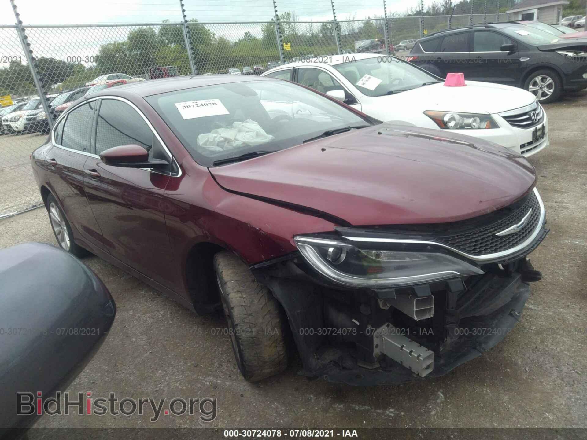 Фотография 1C3CCCAB2FN672843 - CHRYSLER 200 2015