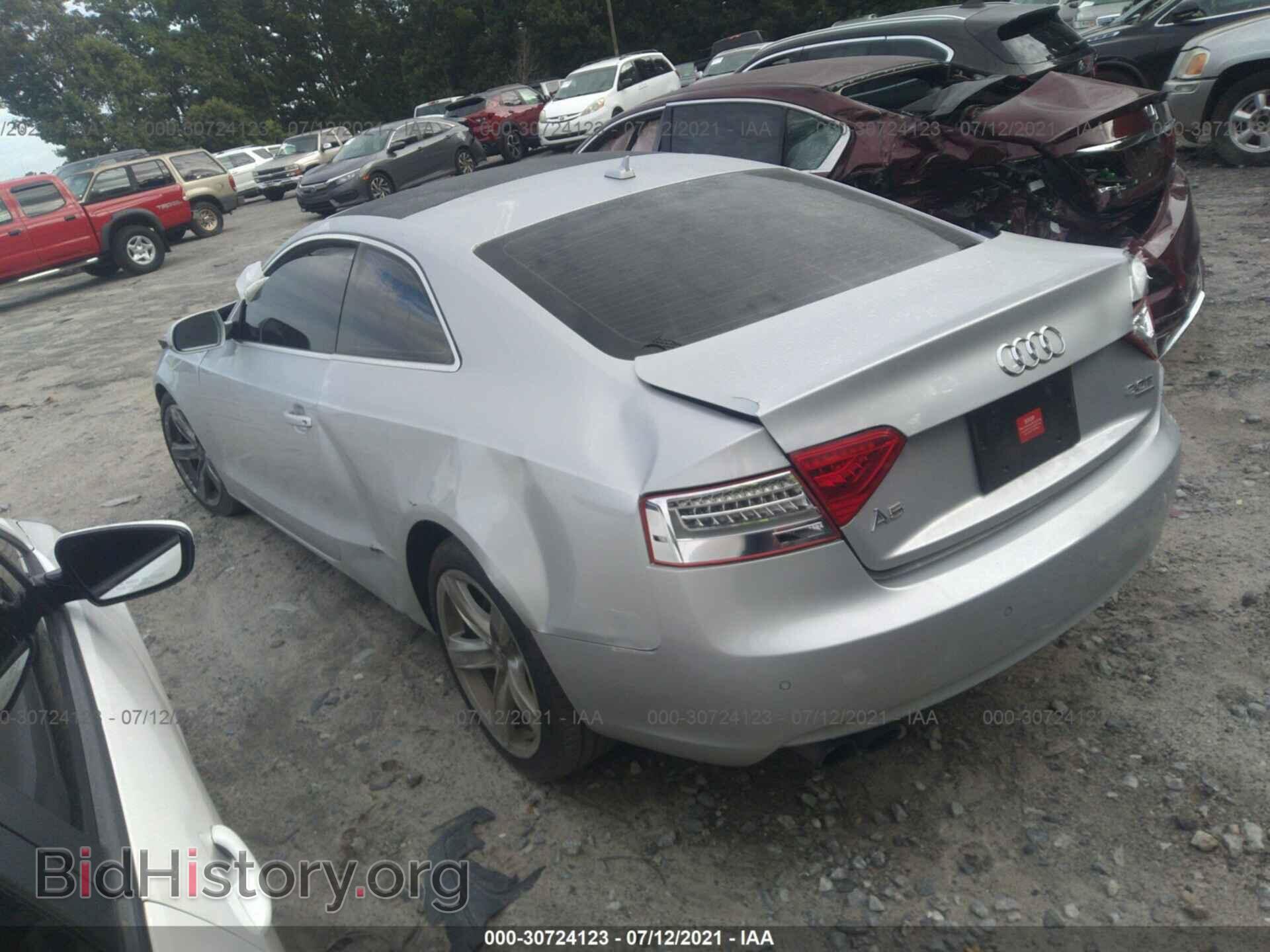 2013 AUDI A5 - VIN: WAULFAFR1DA069624 - Фото 3