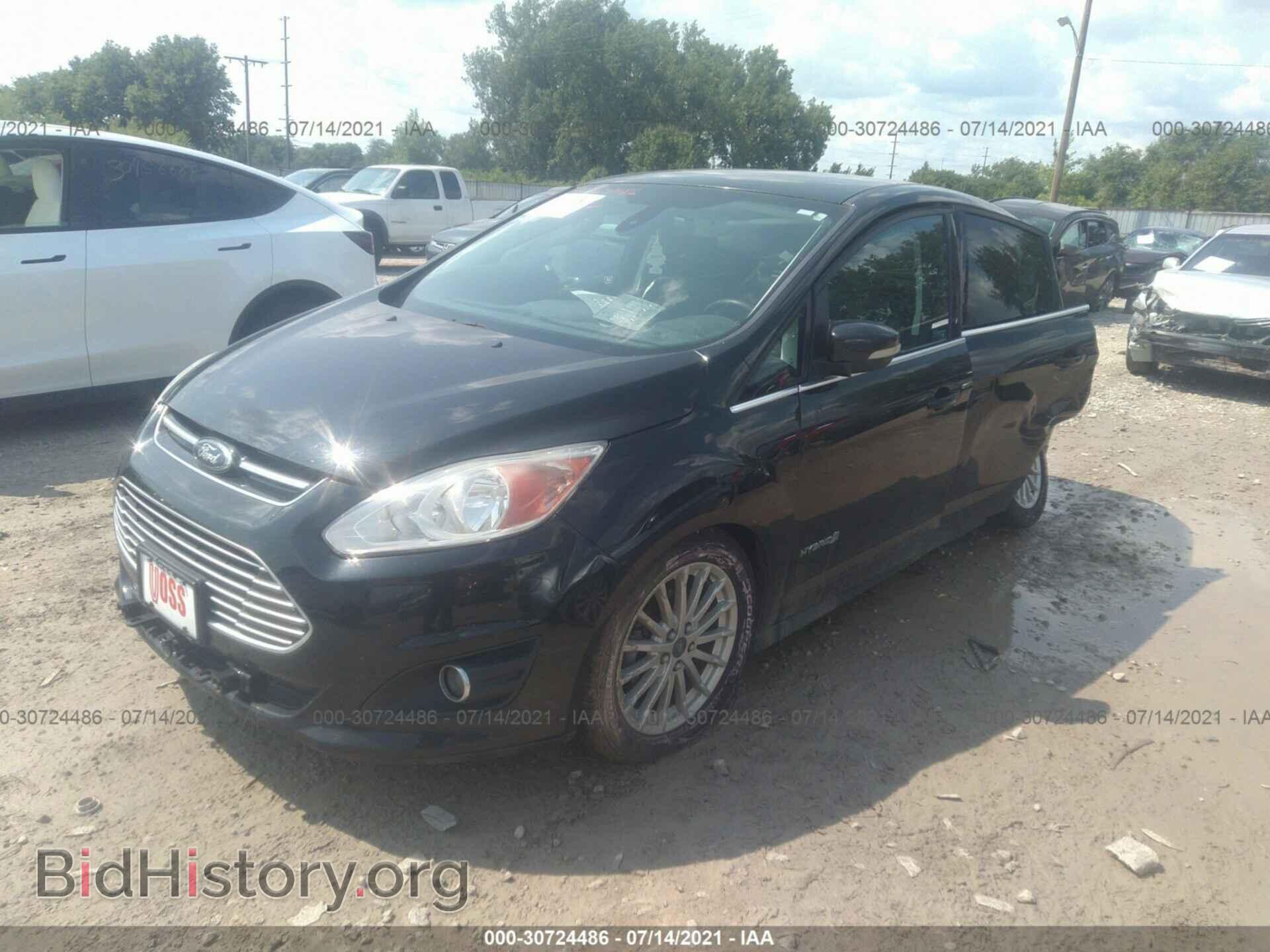 2013 FORD C-MAX HYBRID - VIN: 1FADP5BU7DL503688 - Фото 2