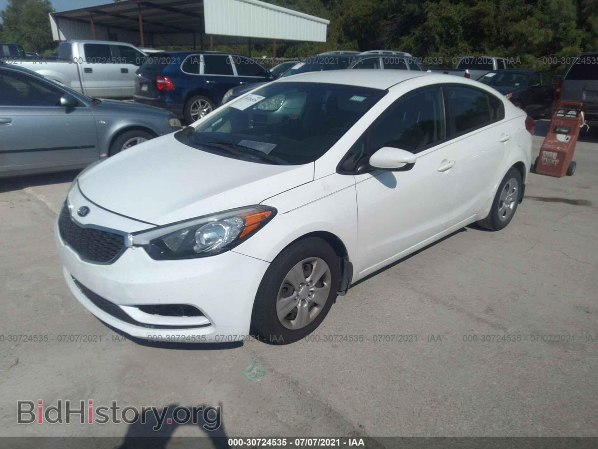 2016 KIA FORTE - VIN: KNAFK4A68G5509164 - Фото 2