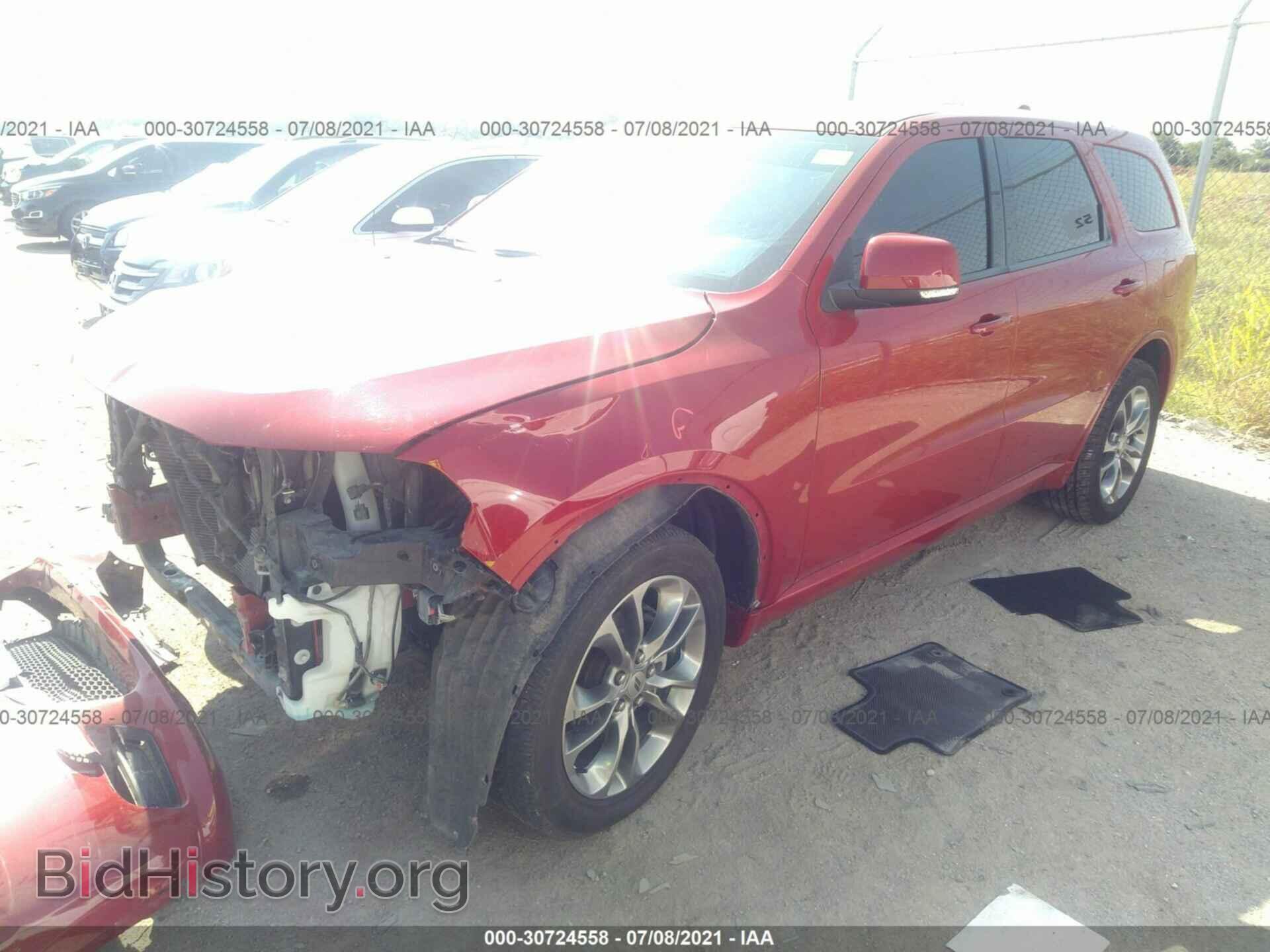 2019 DODGE DURANGO - VIN: 1C4RDJDG1KC722278 - Photo 2
