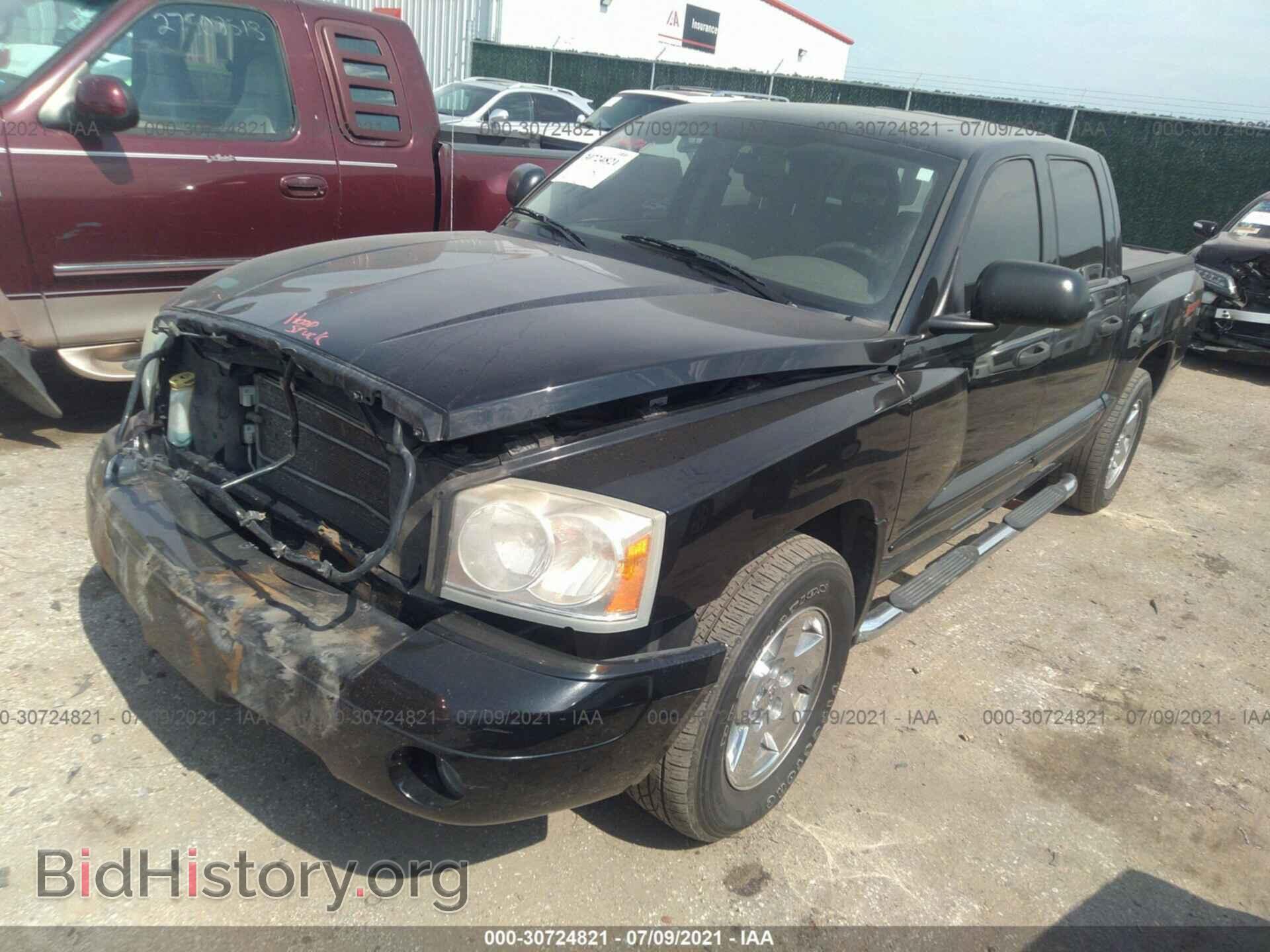 2006 DODGE DAKOTA - VIN: 1D7HE48JX6S543965 - Фото 2