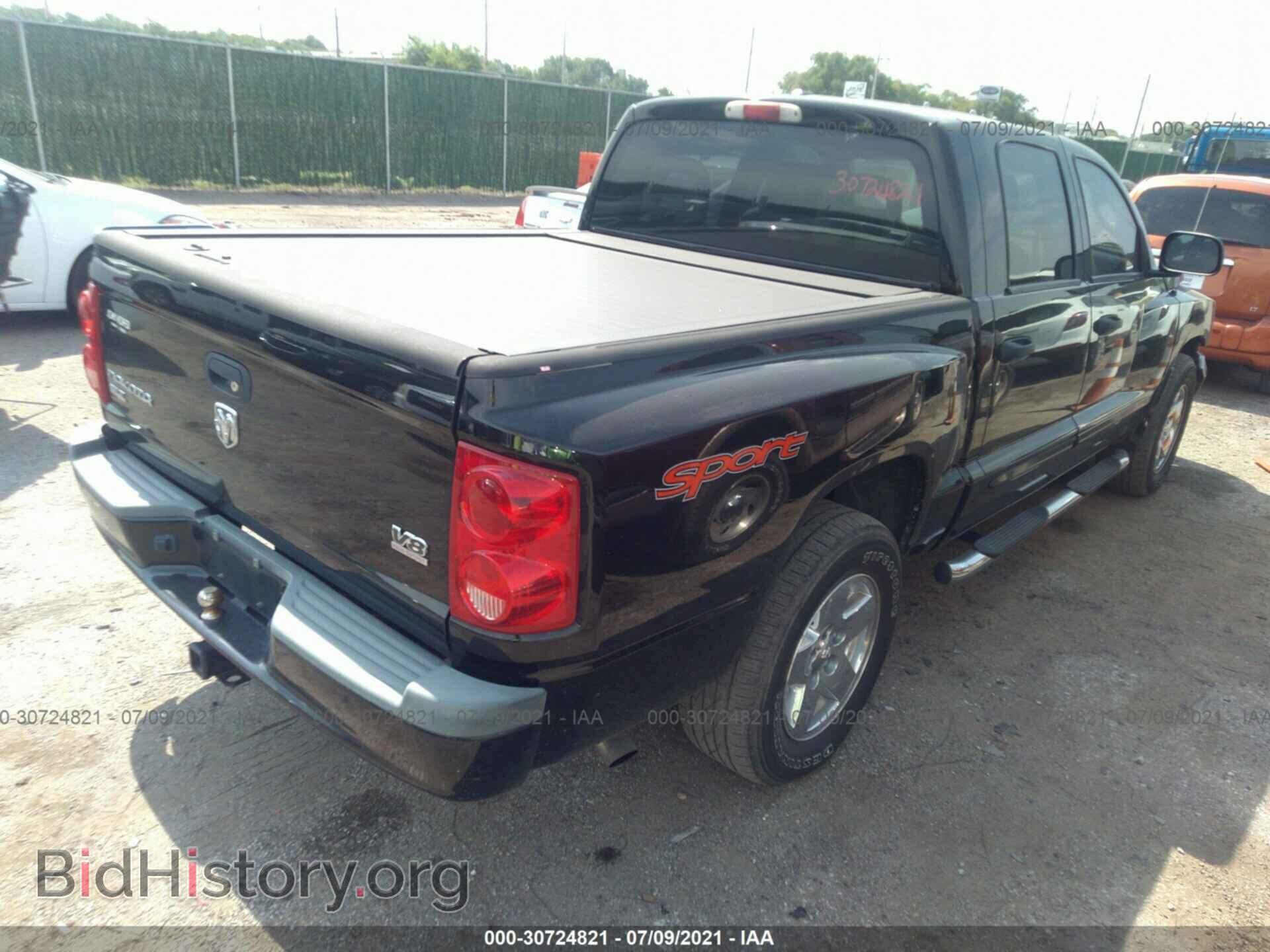 2006 DODGE DAKOTA - VIN: 1D7HE48JX6S543965 - Фото 4