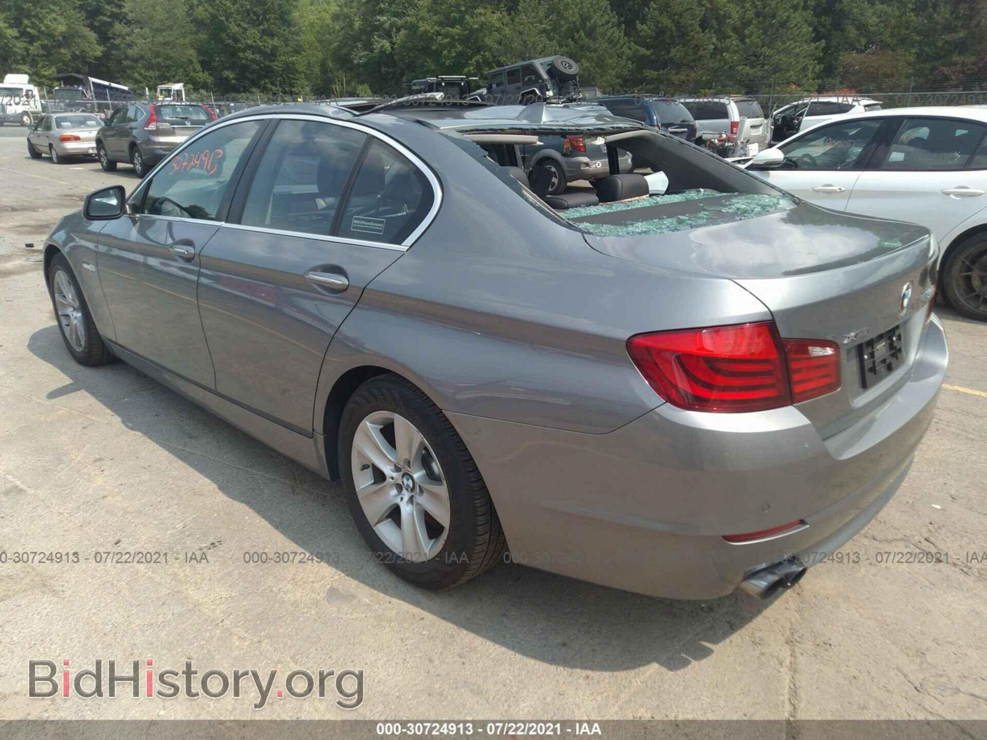 2013 BMW 5 SERIES - VIN: WBAXH5C52DD106974 - Фото 3