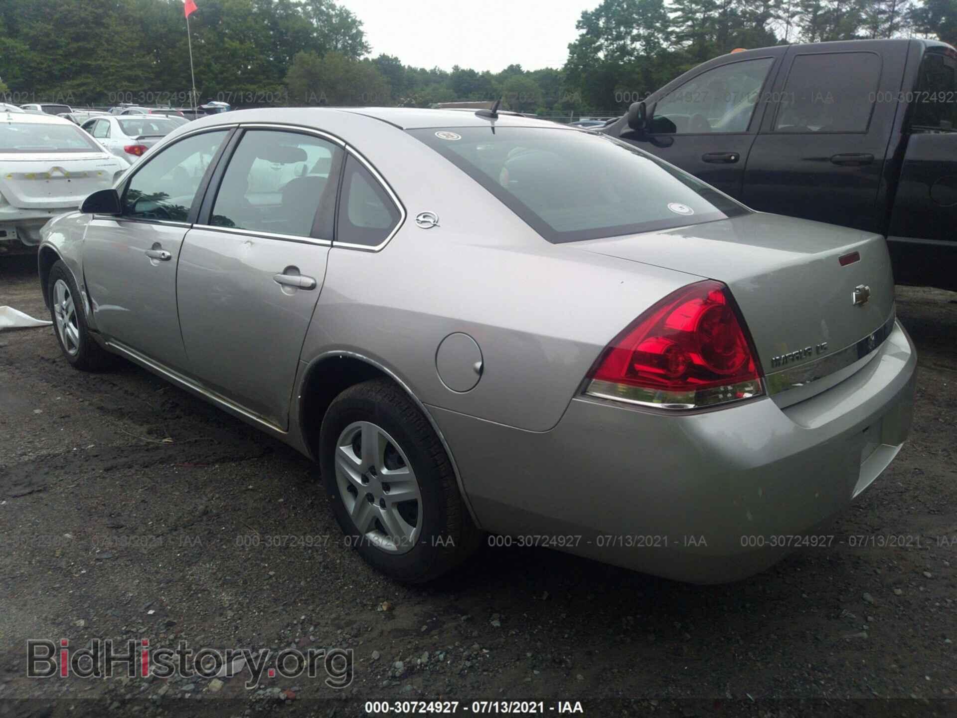2008 CHEVROLET IMPALA - VIN: 2G1WB58N781348873 - Фото 3