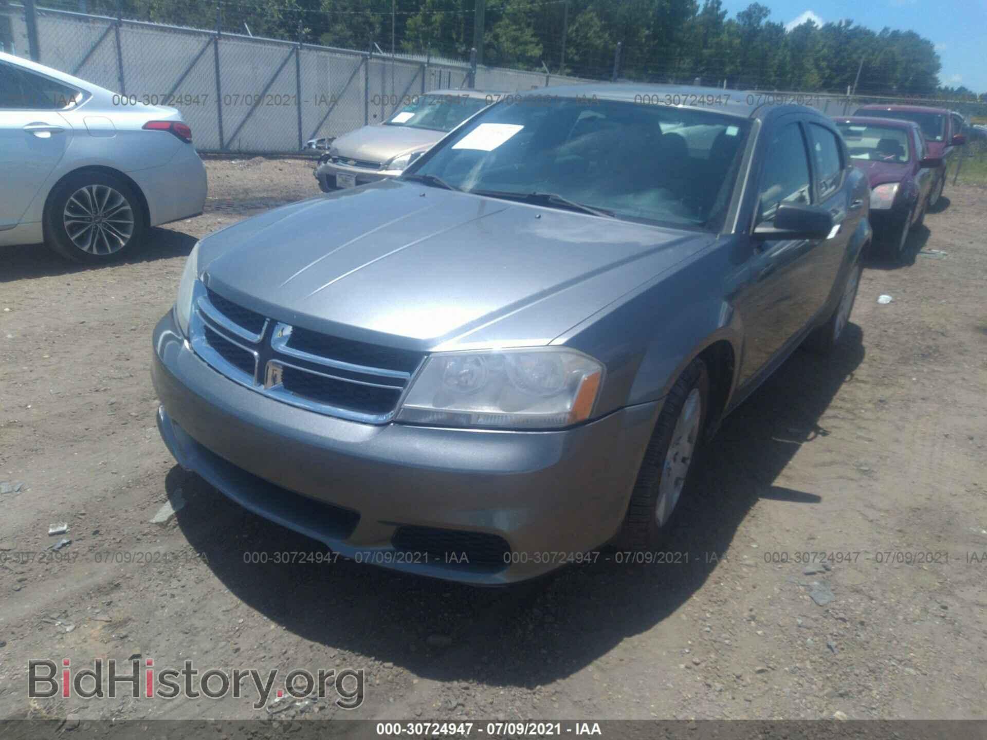 2012 DODGE AVENGER - VIN: 1C3CDZAB9CN328096 - Фото 2