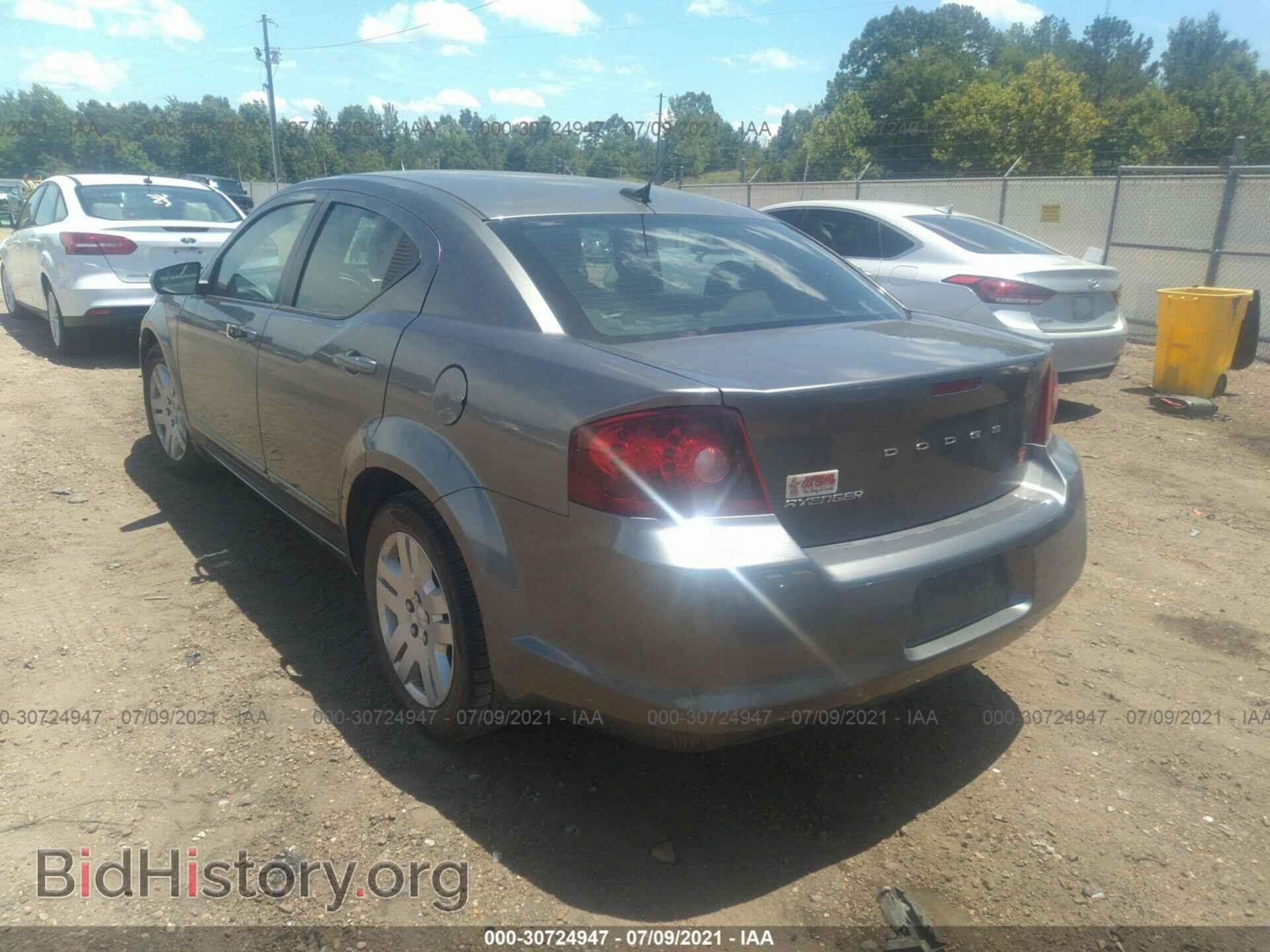 2012 DODGE AVENGER - VIN: 1C3CDZAB9CN328096 - Фото 3