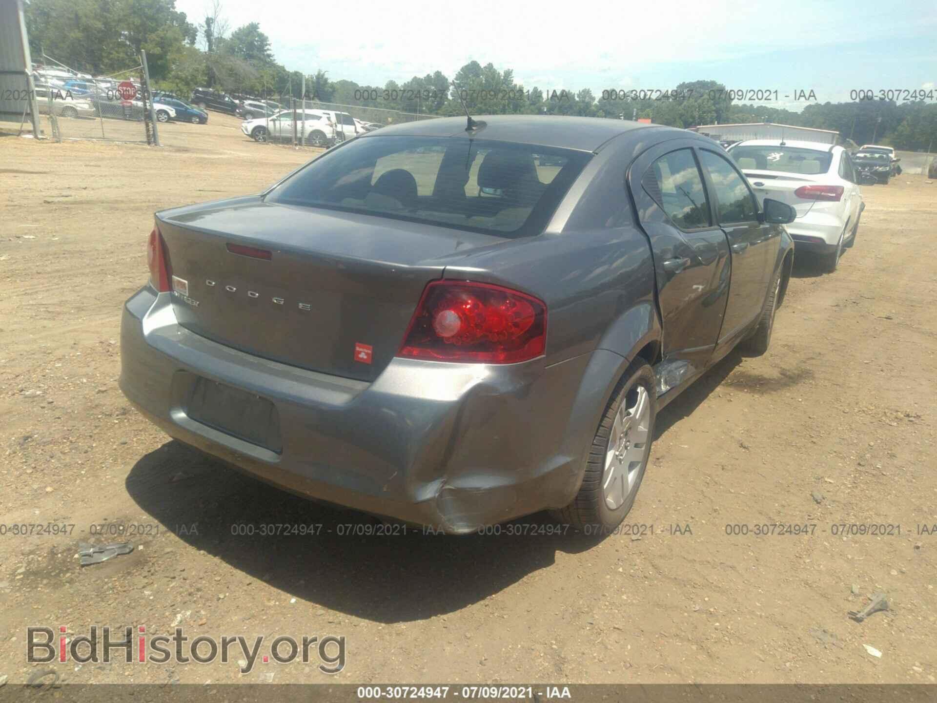 2012 DODGE AVENGER - VIN: 1C3CDZAB9CN328096 - Фото 4