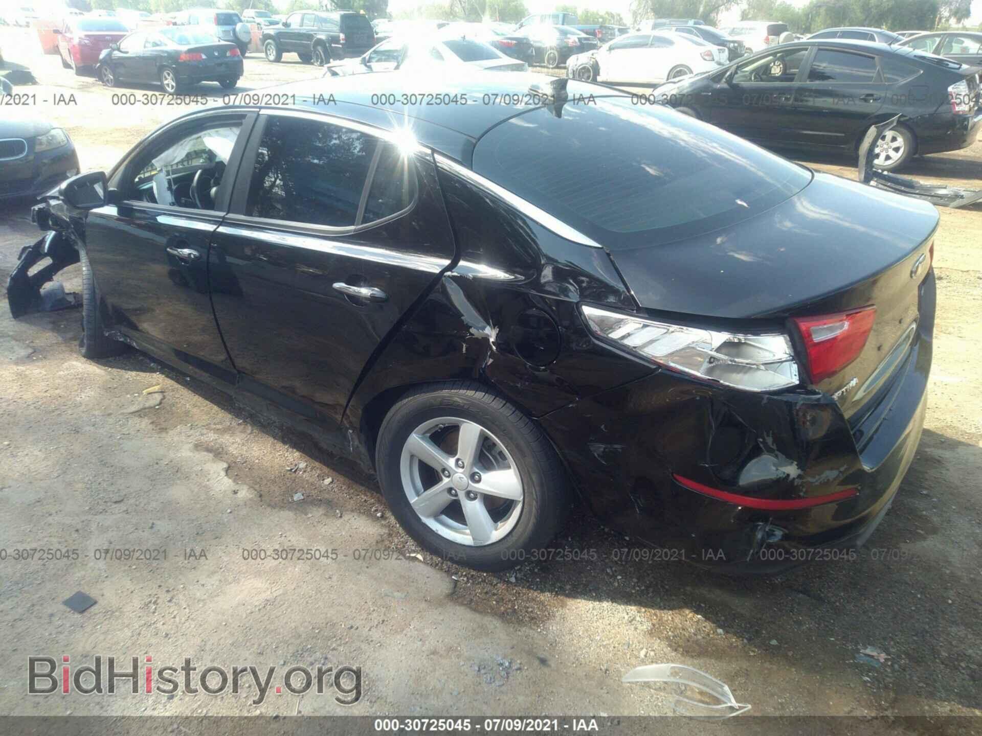 2014 KIA OPTIMA - VIN: 5XXGM4A74EG282347 - Фото 3