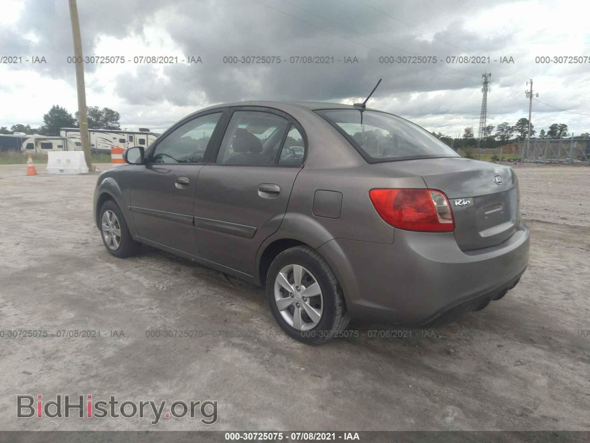 2011 KIA RIO - VIN: KNADH4A32B6749180 - Фото 3