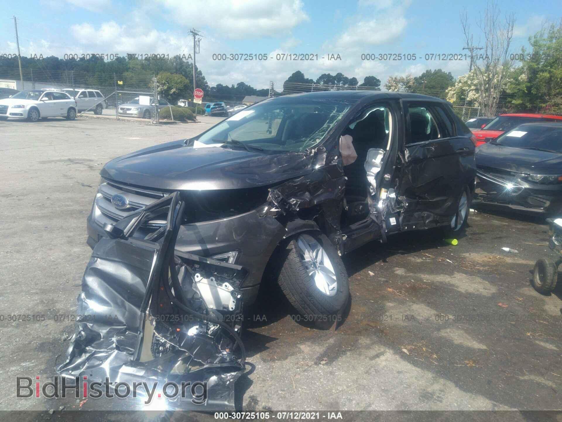 2017 FORD EDGE - VIN: 2FMPK4J85HBC39702 - Фото 2