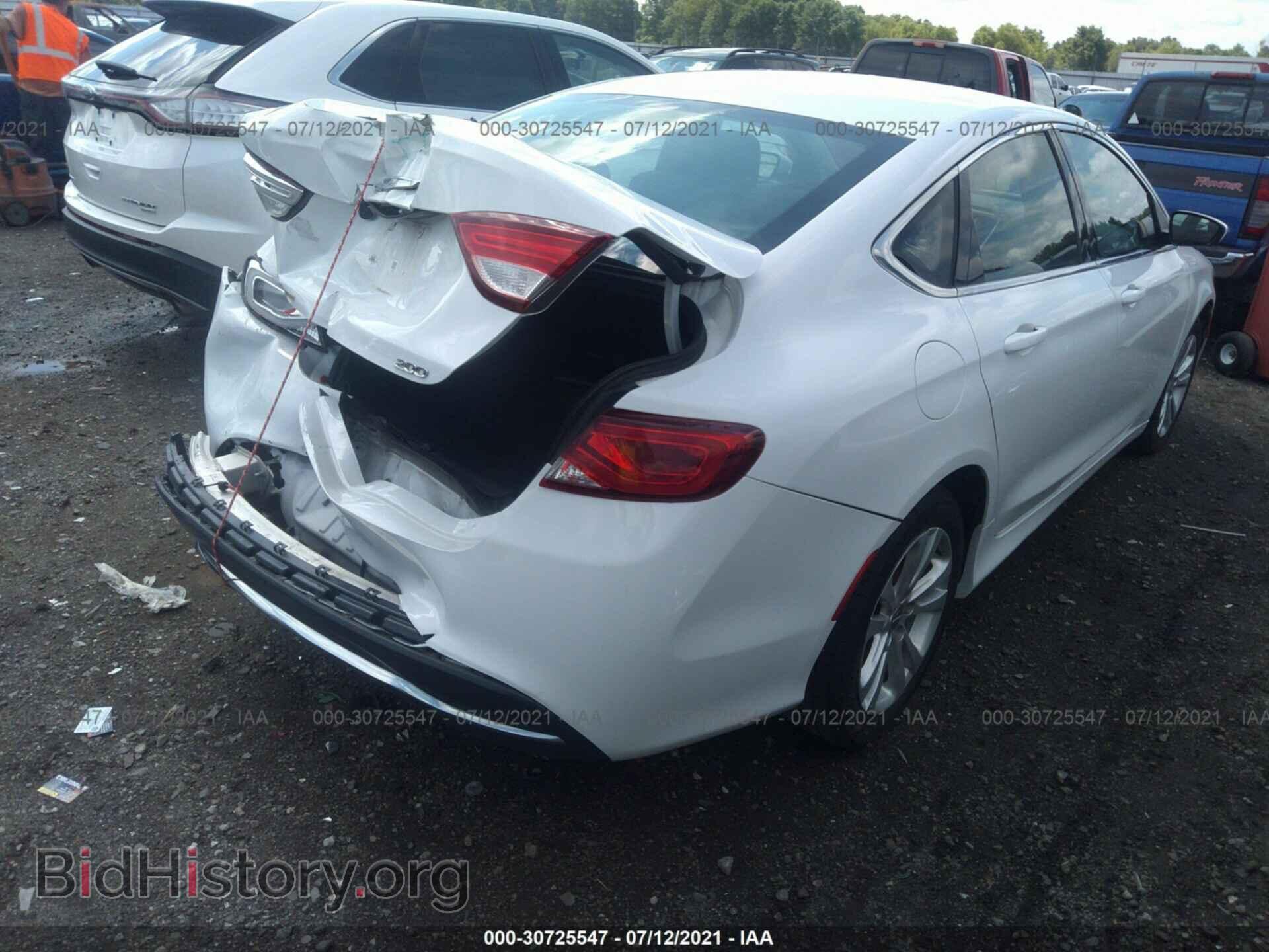 2015 CHRYSLER 200 - VIN: 1C3CCCAB6FN620955 - Фото 4