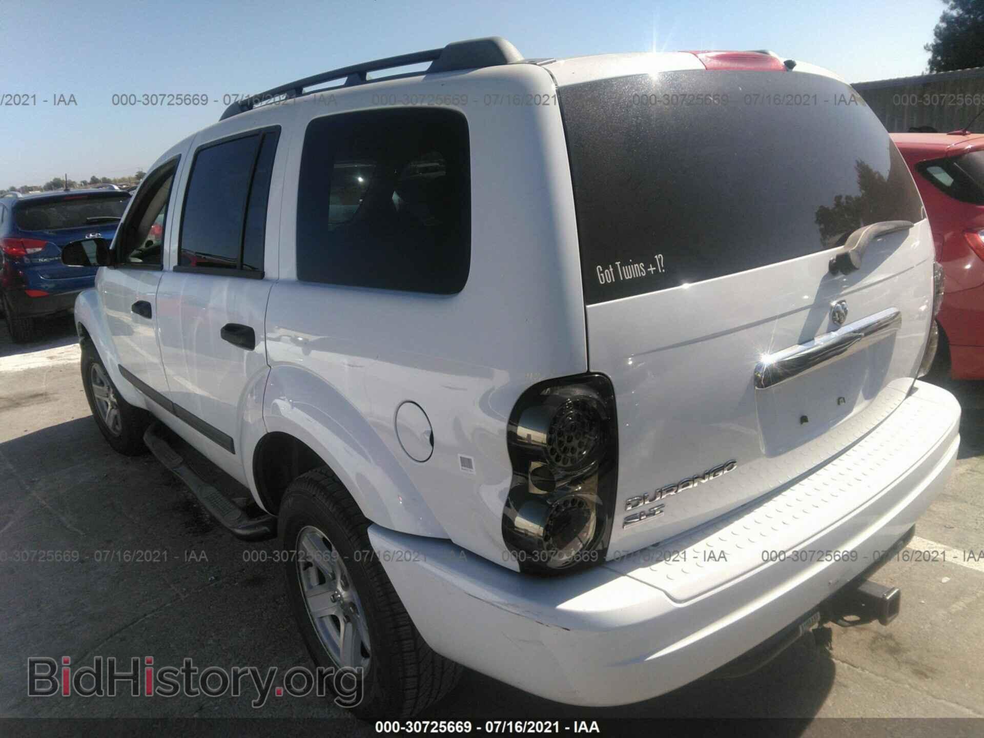 2006 DODGE DURANGO - VIN: 1D4HD48N56F184360 - Фото 3