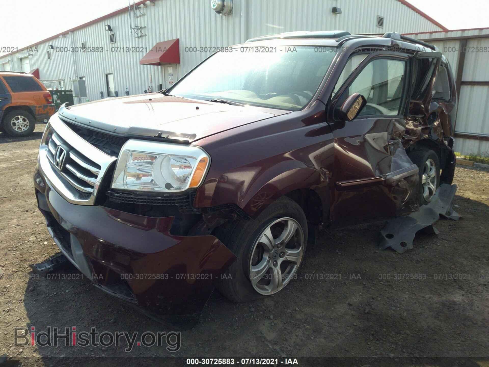 2013 HONDA PILOT - VIN: 5FNYF4H58DB036261 - Фото 2