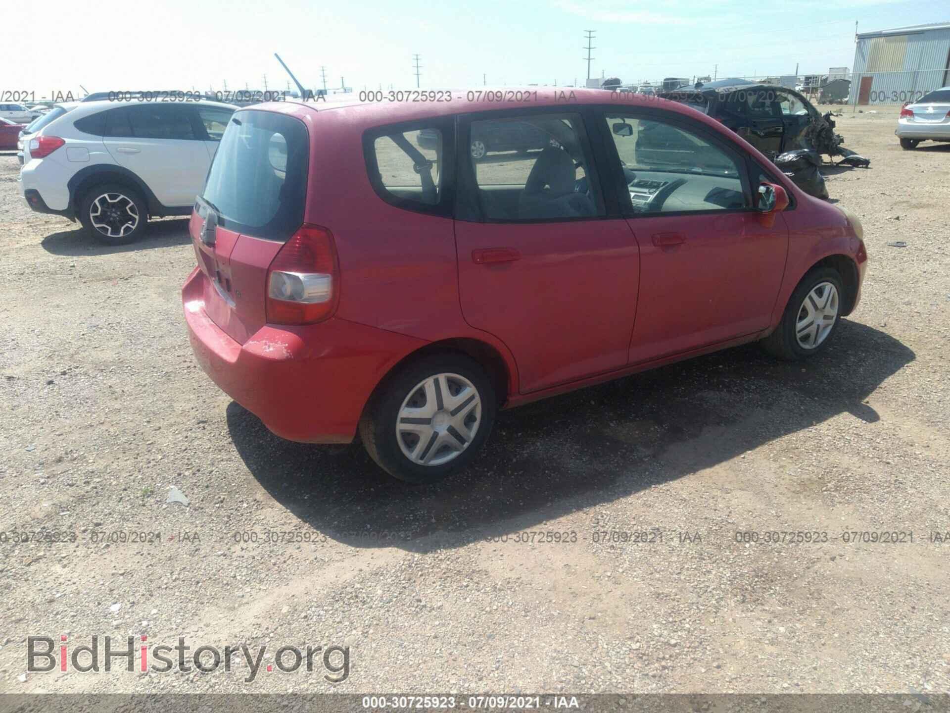 2007 HONDA FIT - VIN: JHMGD38417S005992 - Фото 4