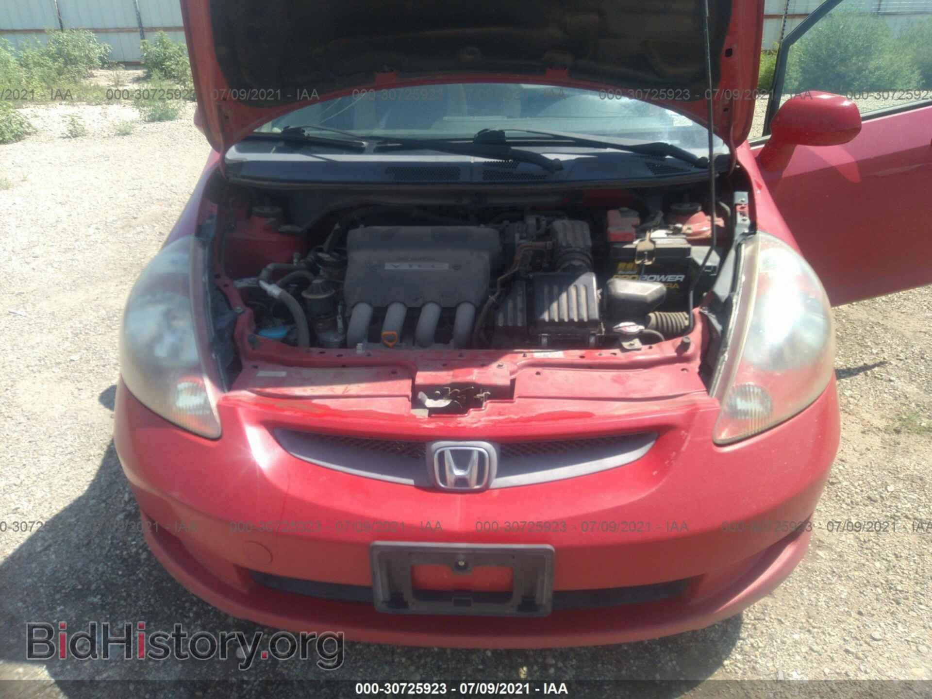 2007 HONDA FIT - VIN: JHMGD38417S005992 - Фото 10