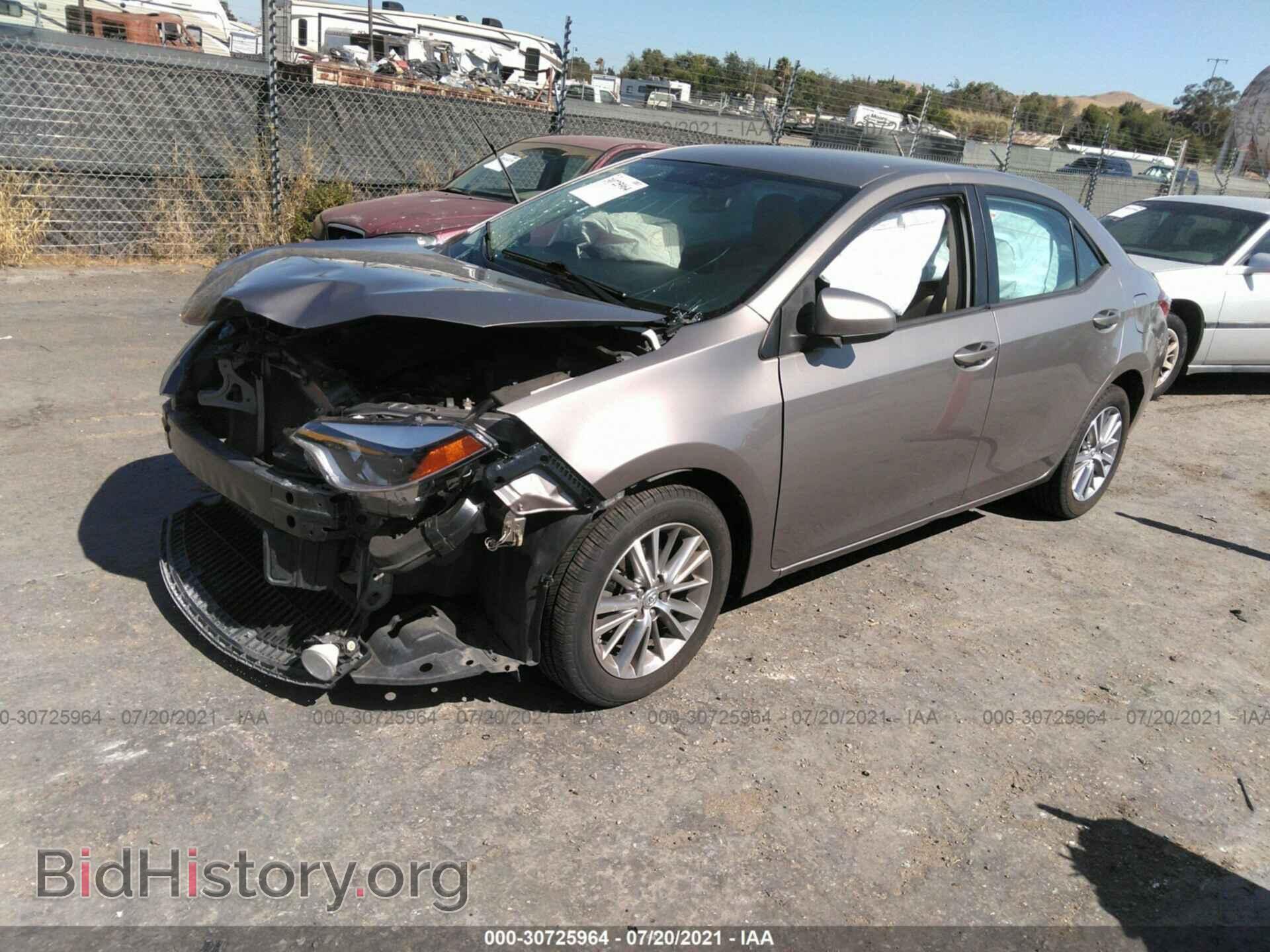 2014 TOYOTA COROLLA - VIN: 5YFBURHE3EP005496 - Фото 2