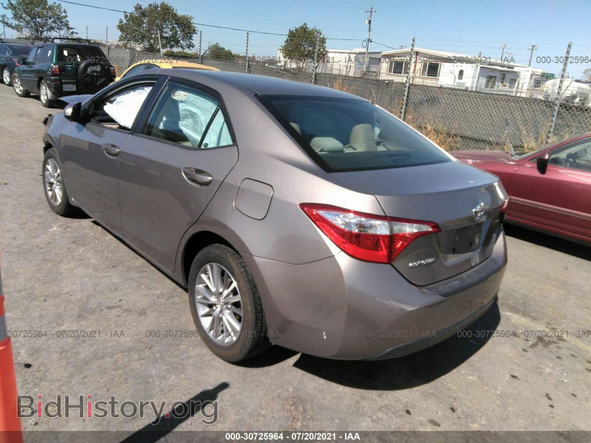 2014 TOYOTA COROLLA - VIN: 5YFBURHE3EP005496 - Фото 3