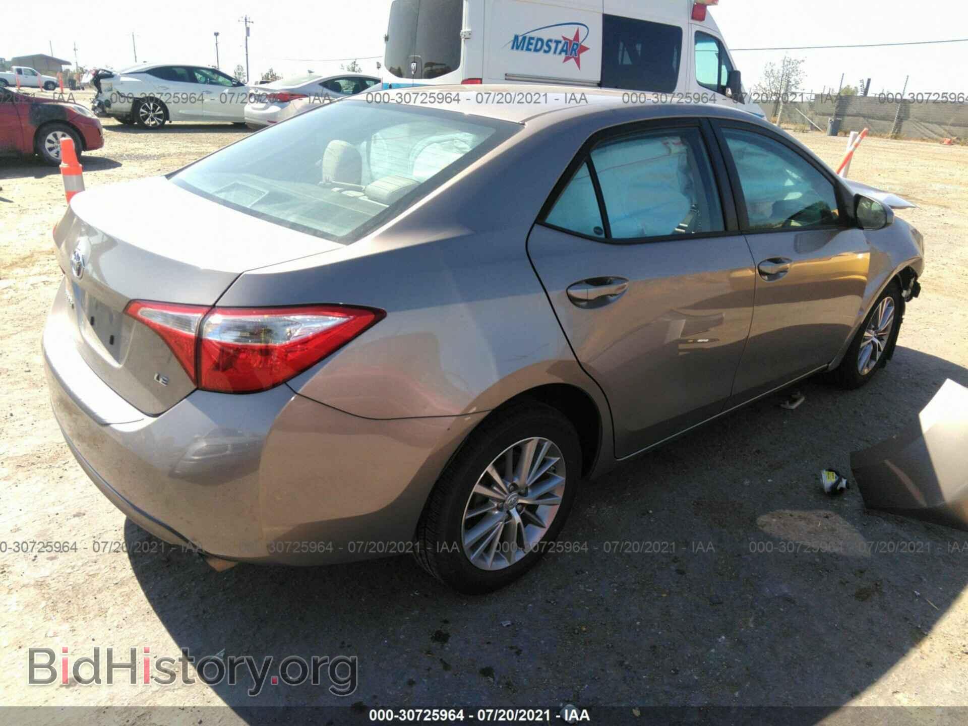 2014 TOYOTA COROLLA - VIN: 5YFBURHE3EP005496 - Фото 4