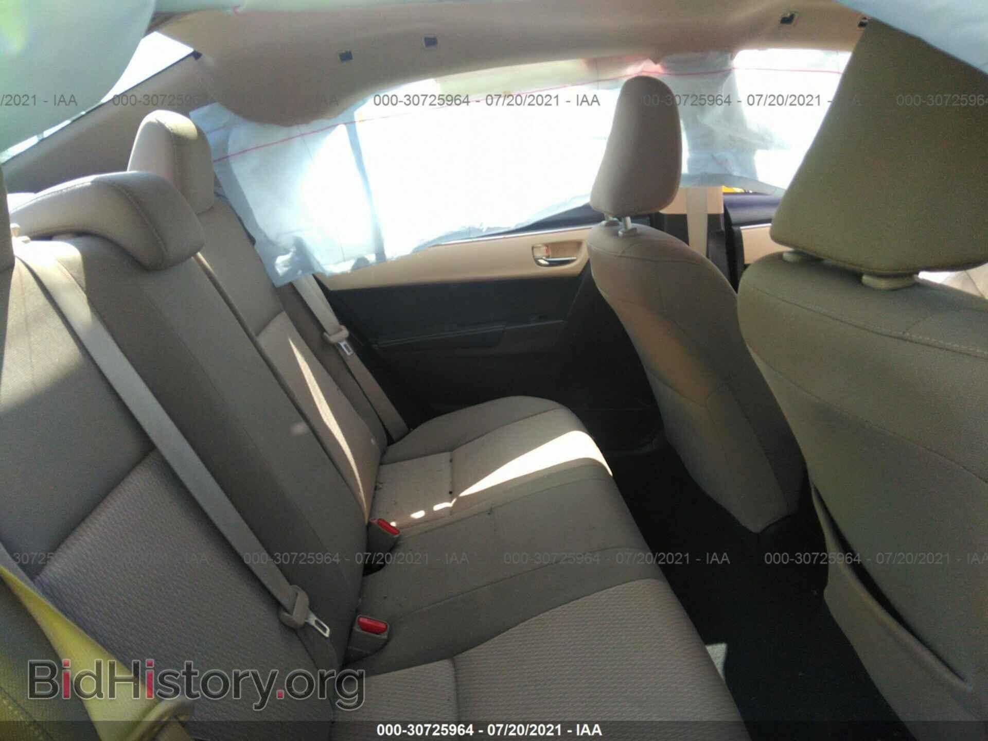 2014 TOYOTA COROLLA - VIN: 5YFBURHE3EP005496 - Фото 8