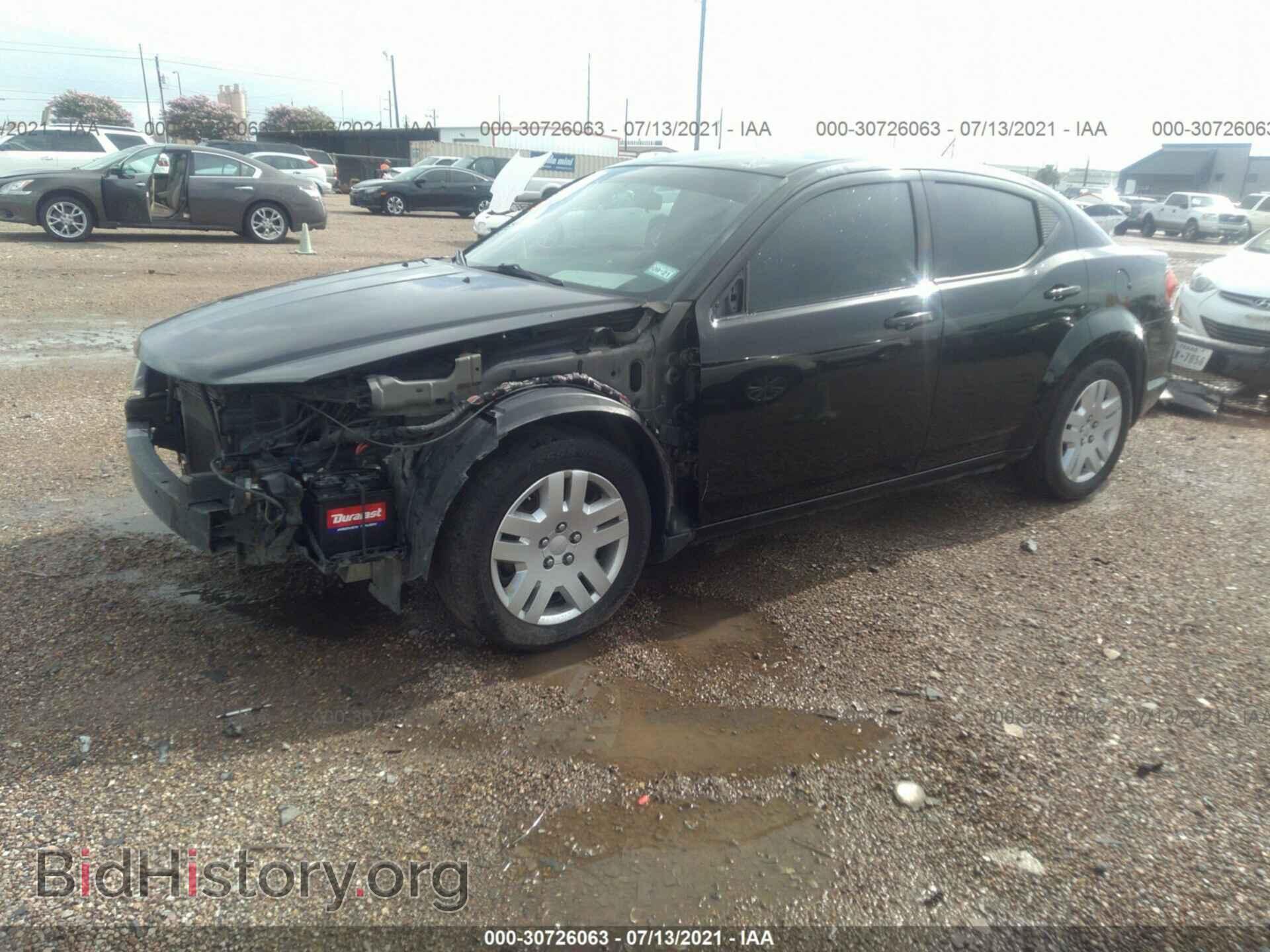 2012 DODGE AVENGER - VIN: 1C3CDZAB4CN115105 - Фото 2