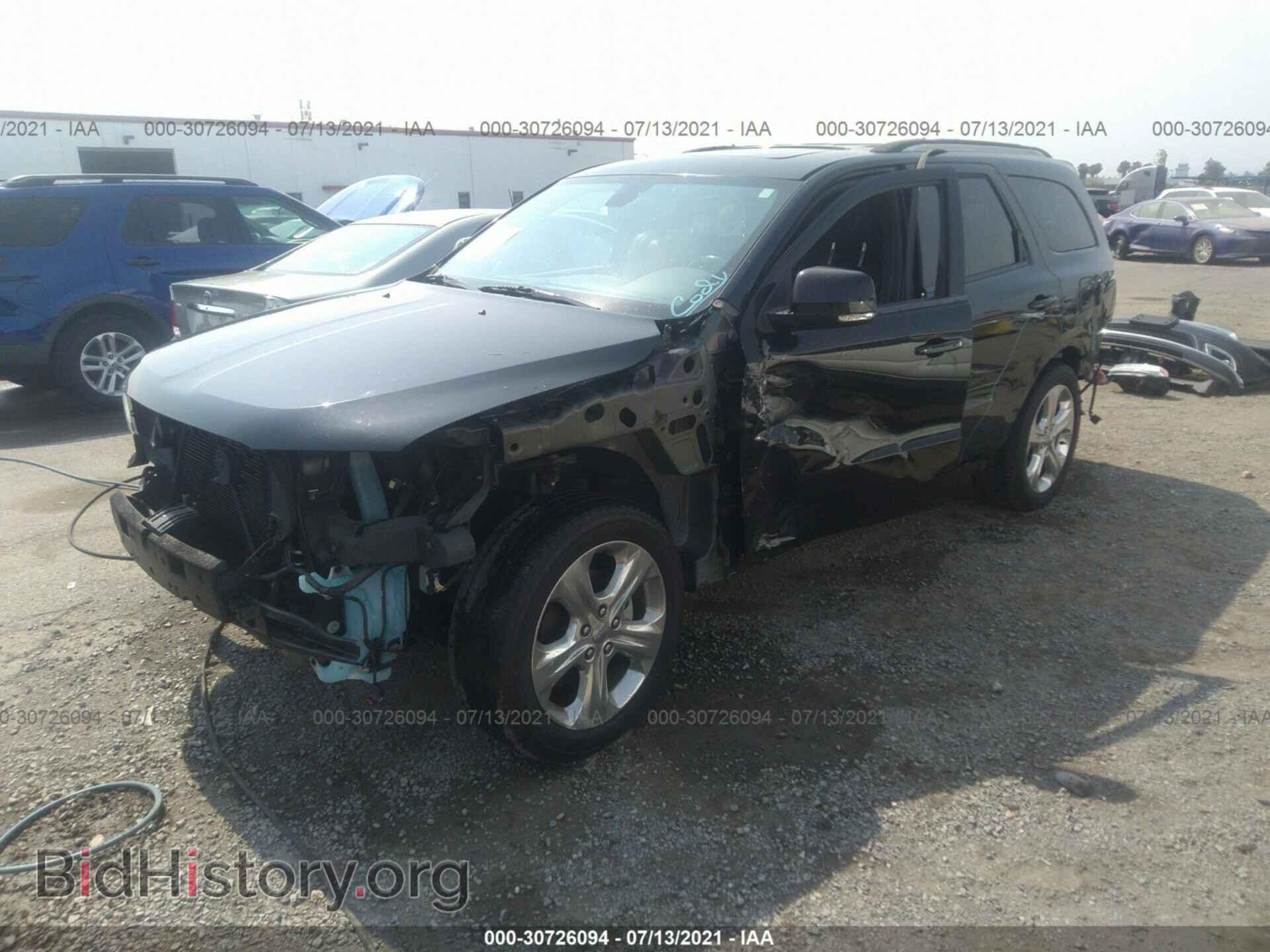 2014 DODGE DURANGO - VIN: 1C4RDHDG5EC317991 - Photo 2