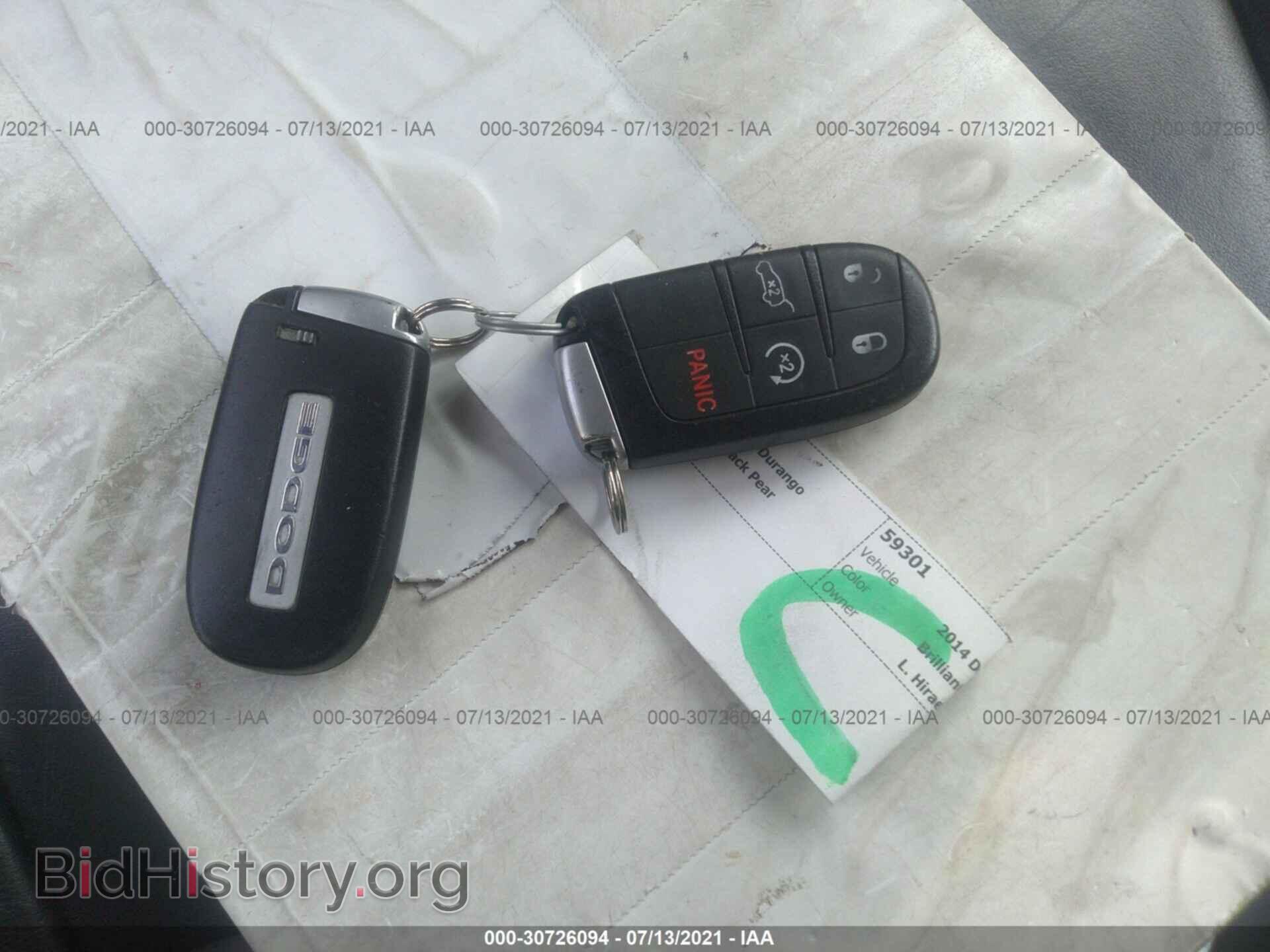 2014 DODGE DURANGO - VIN: 1C4RDHDG5EC317991 - Photo 11
