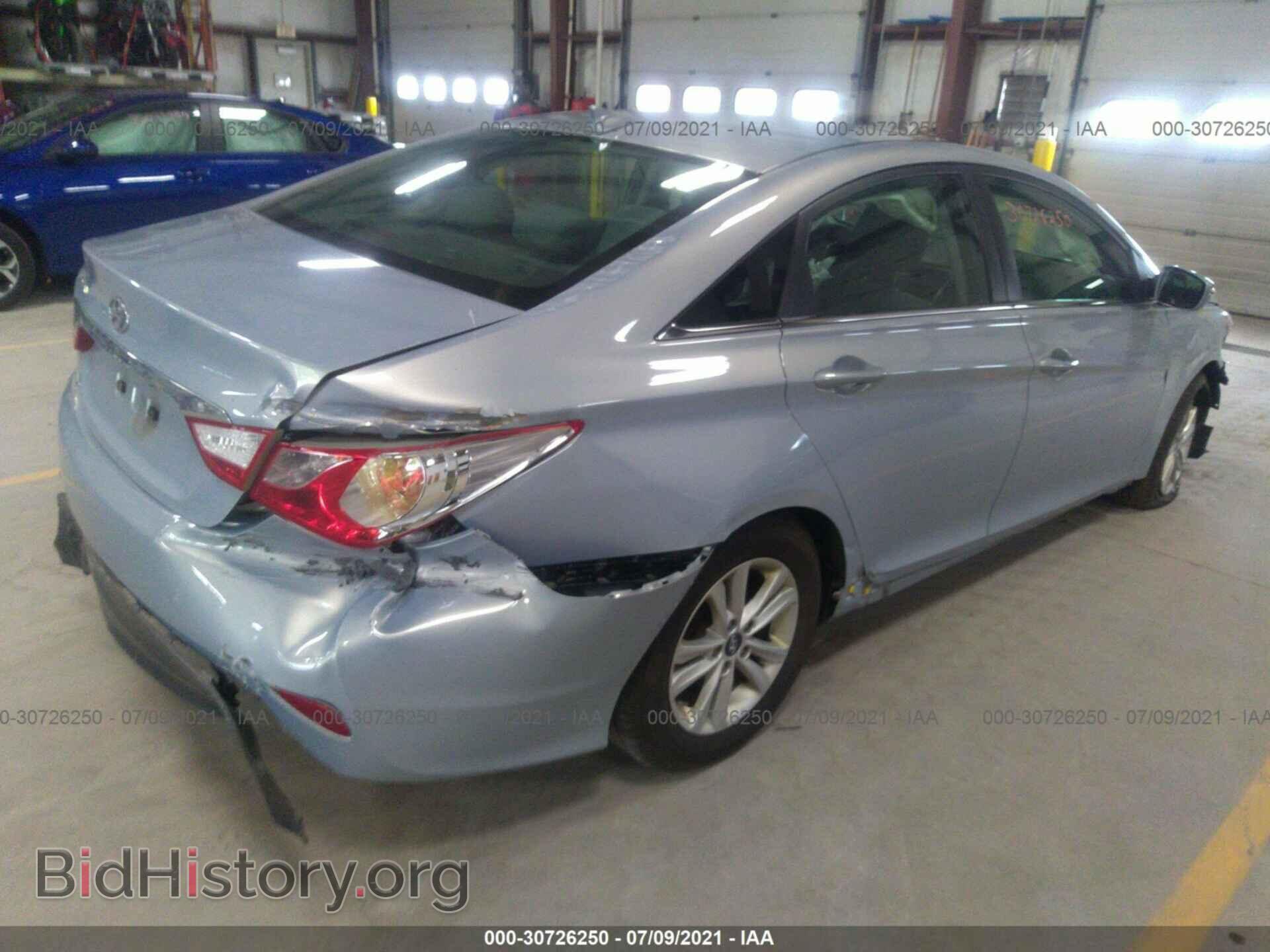 2014 HYUNDAI SONATA - VIN: 5NPEB4ACXEH899251 - Фото 4