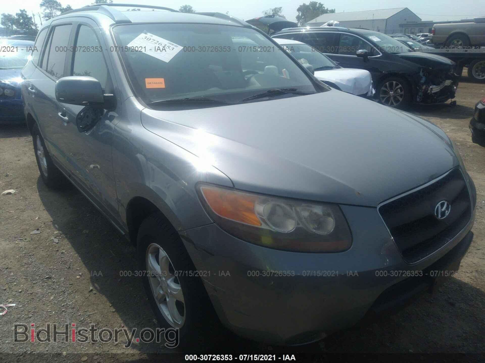 Photo 5NMSG73D77H114437 - HYUNDAI SANTA FE 2007
