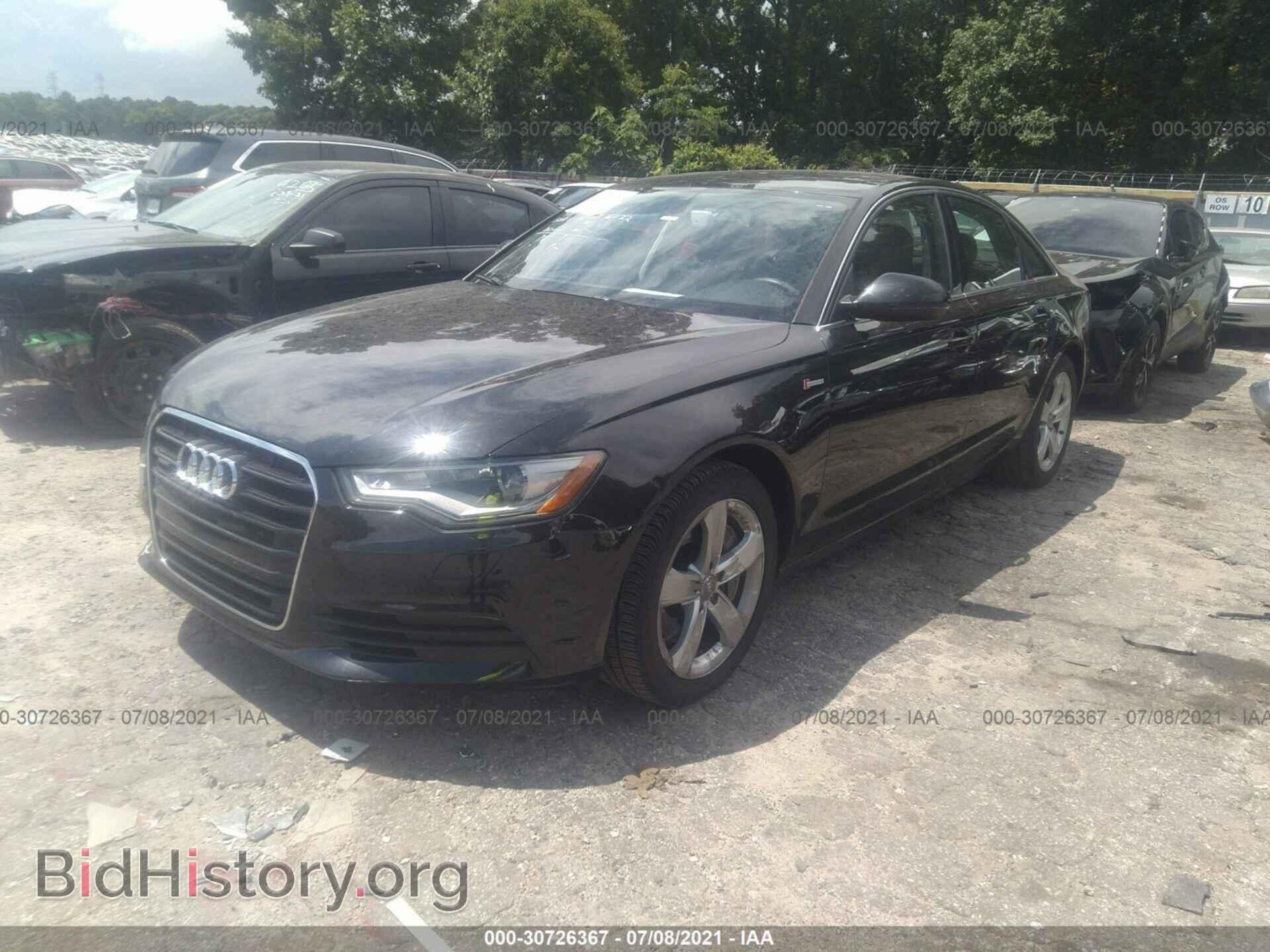 2012 AUDI A6 - VIN: WAUBGAFC2CN007306 - Photo 2