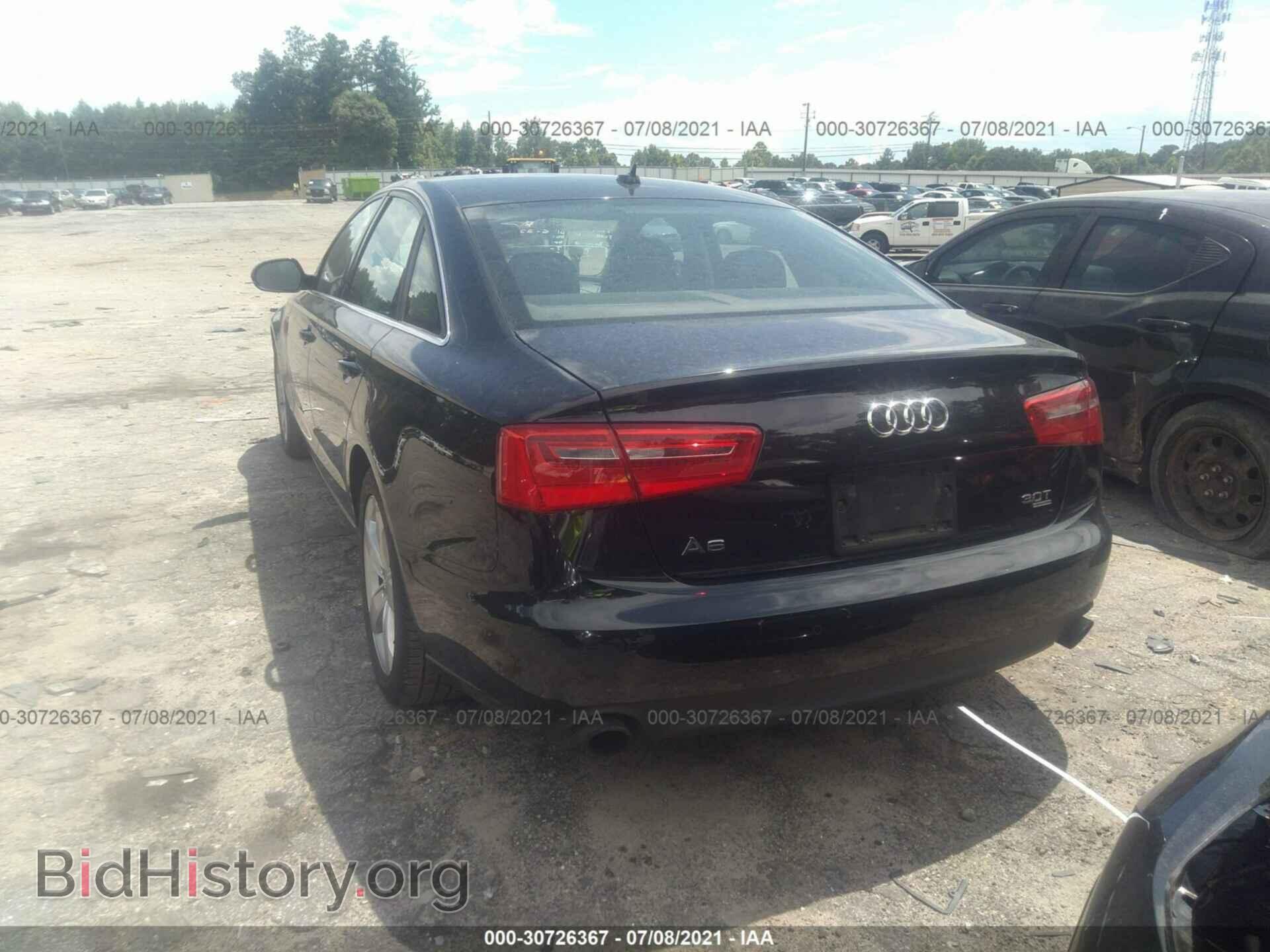 2012 AUDI A6 - VIN: WAUBGAFC2CN007306 - Photo 3