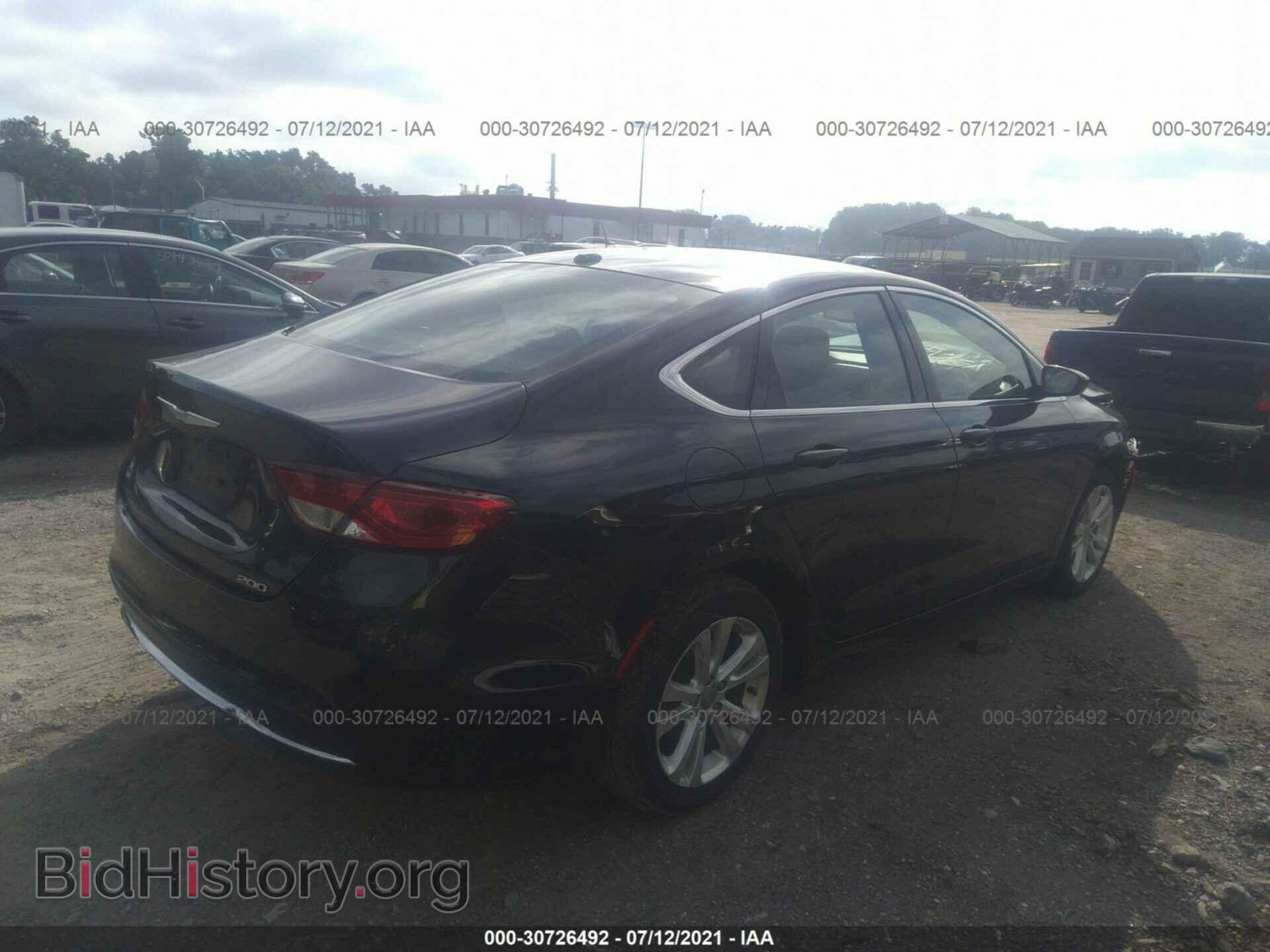 2016 CHRYSLER 200 - VIN: 1C3CCCAB8GN170369 - Фото 4