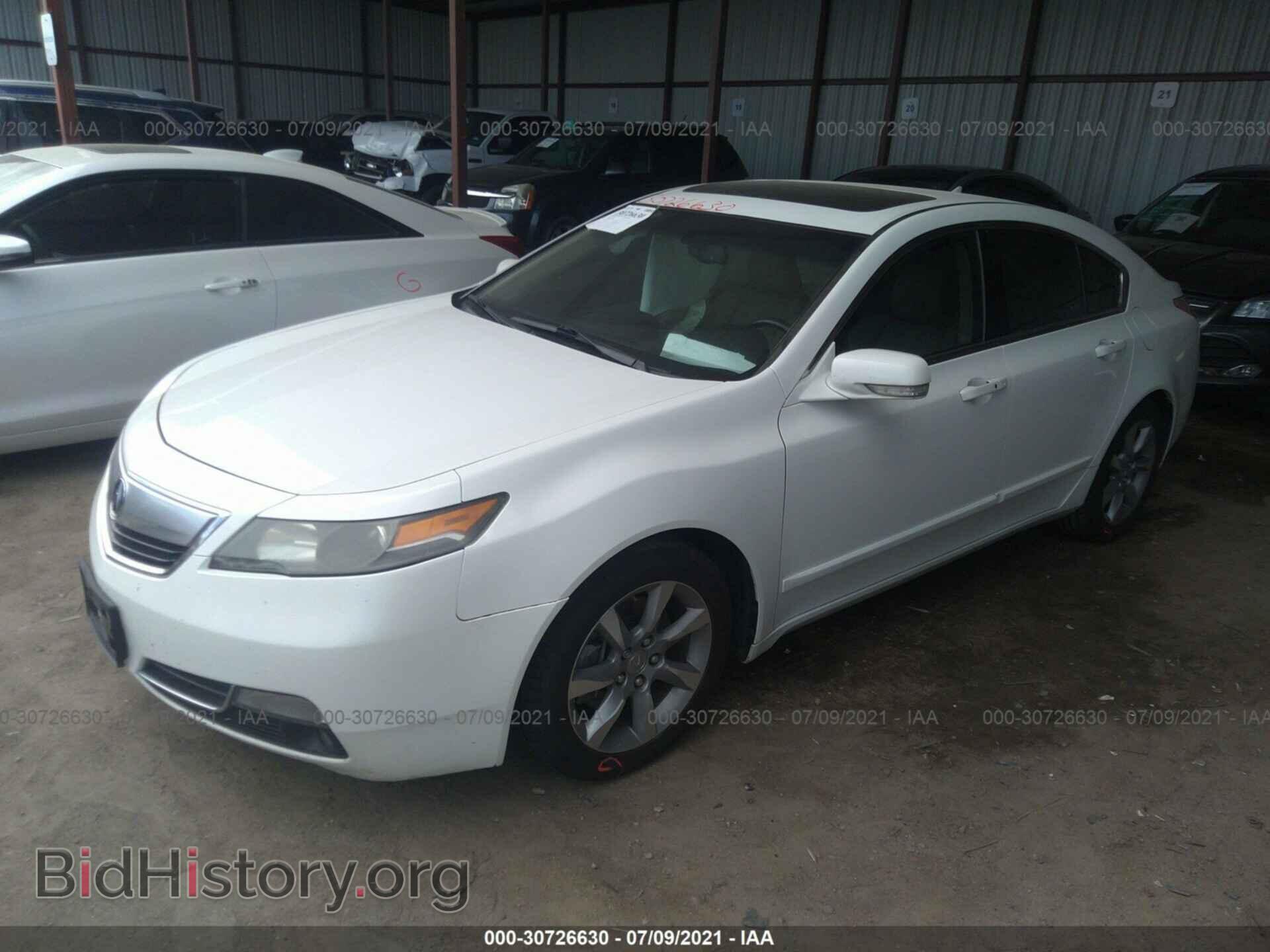 2012 ACURA TL - VIN: 19UUA8F52CA019844 - Фото 2