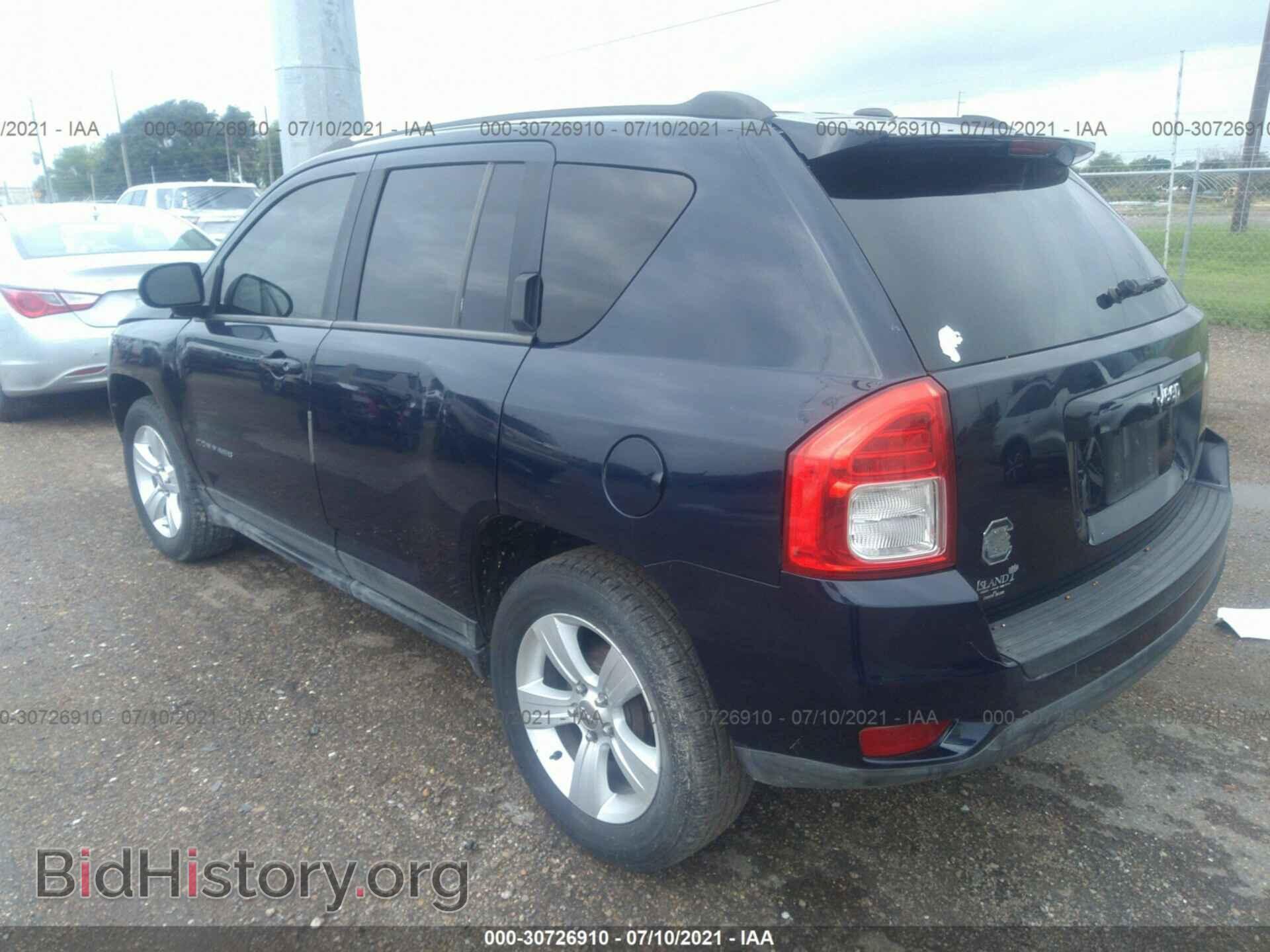 2013 JEEP COMPASS - VIN: 1C4NJCBB7DD283319 - Фото 3