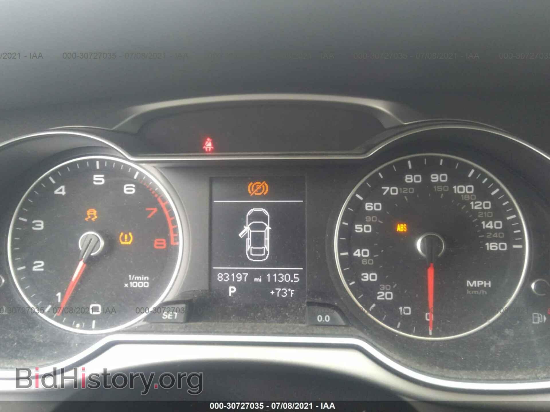 2013 AUDI A4 - VIN: WAUBFAFL2DN036339 - Фото 7