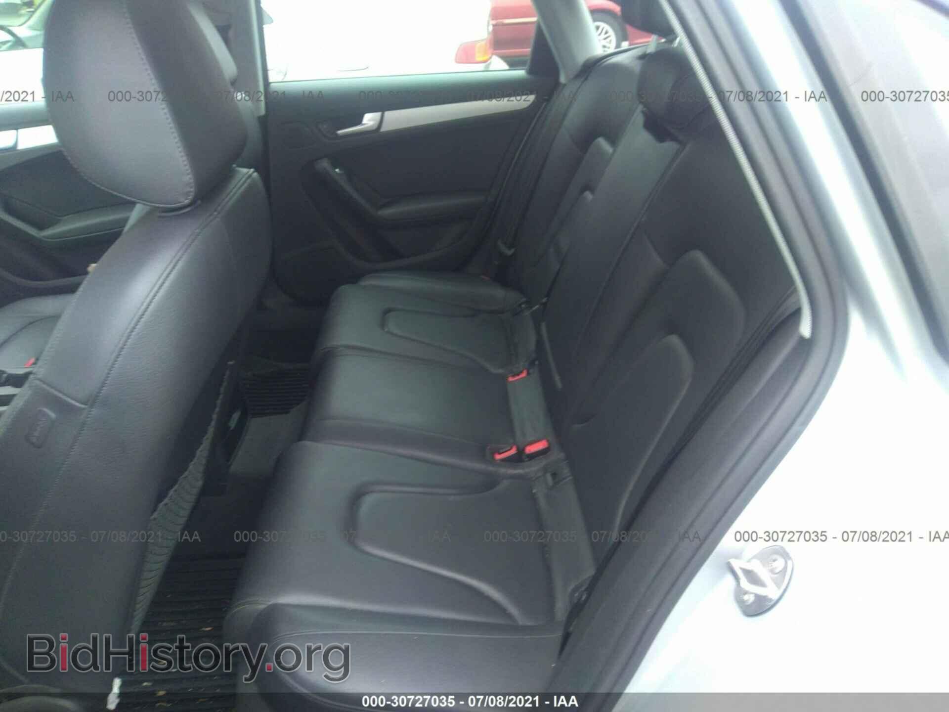 2013 AUDI A4 - VIN: WAUBFAFL2DN036339 - Фото 8