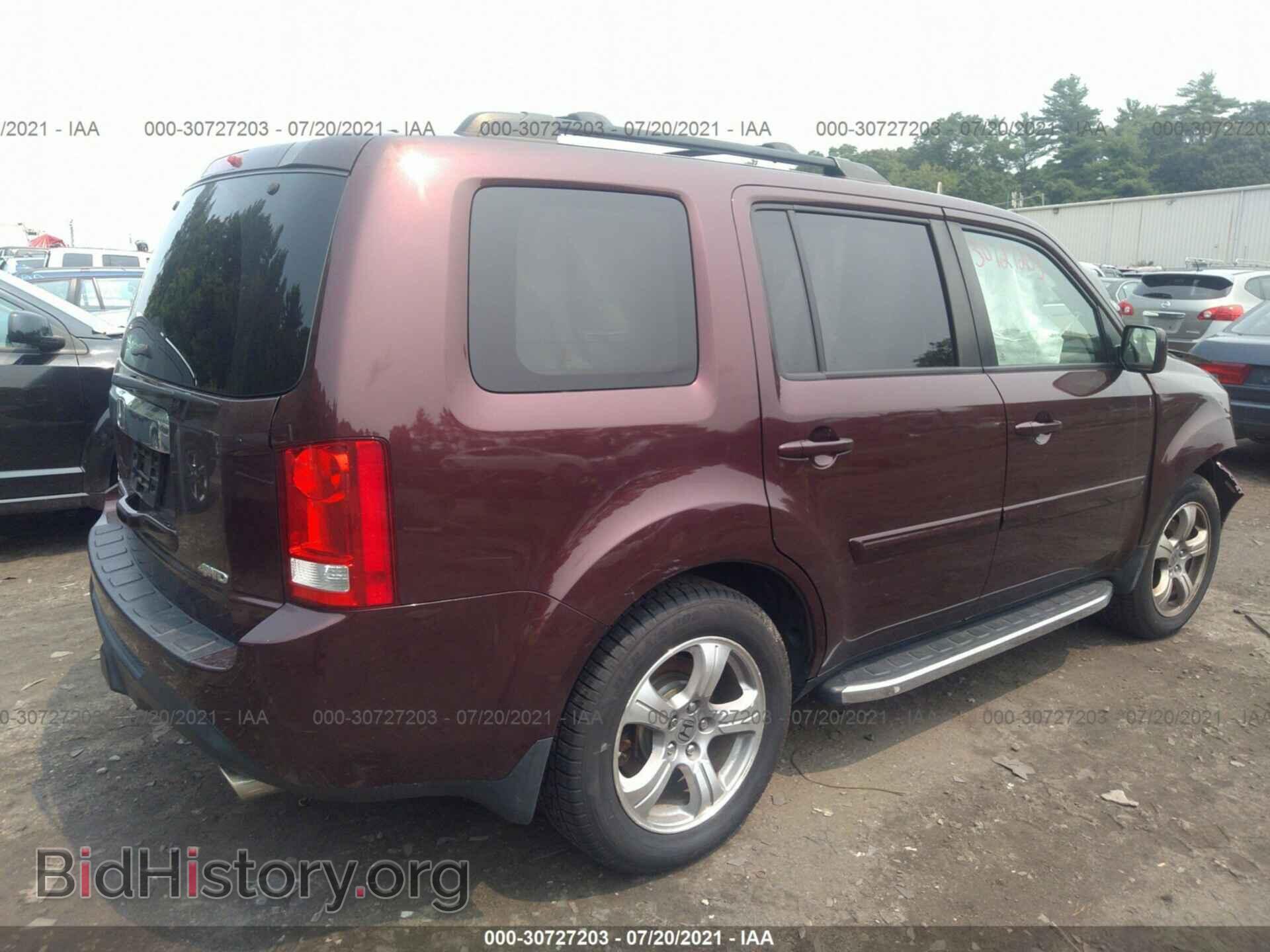 2012 HONDA PILOT - VIN: 5FNYF4H50CB016097 - Фото 4