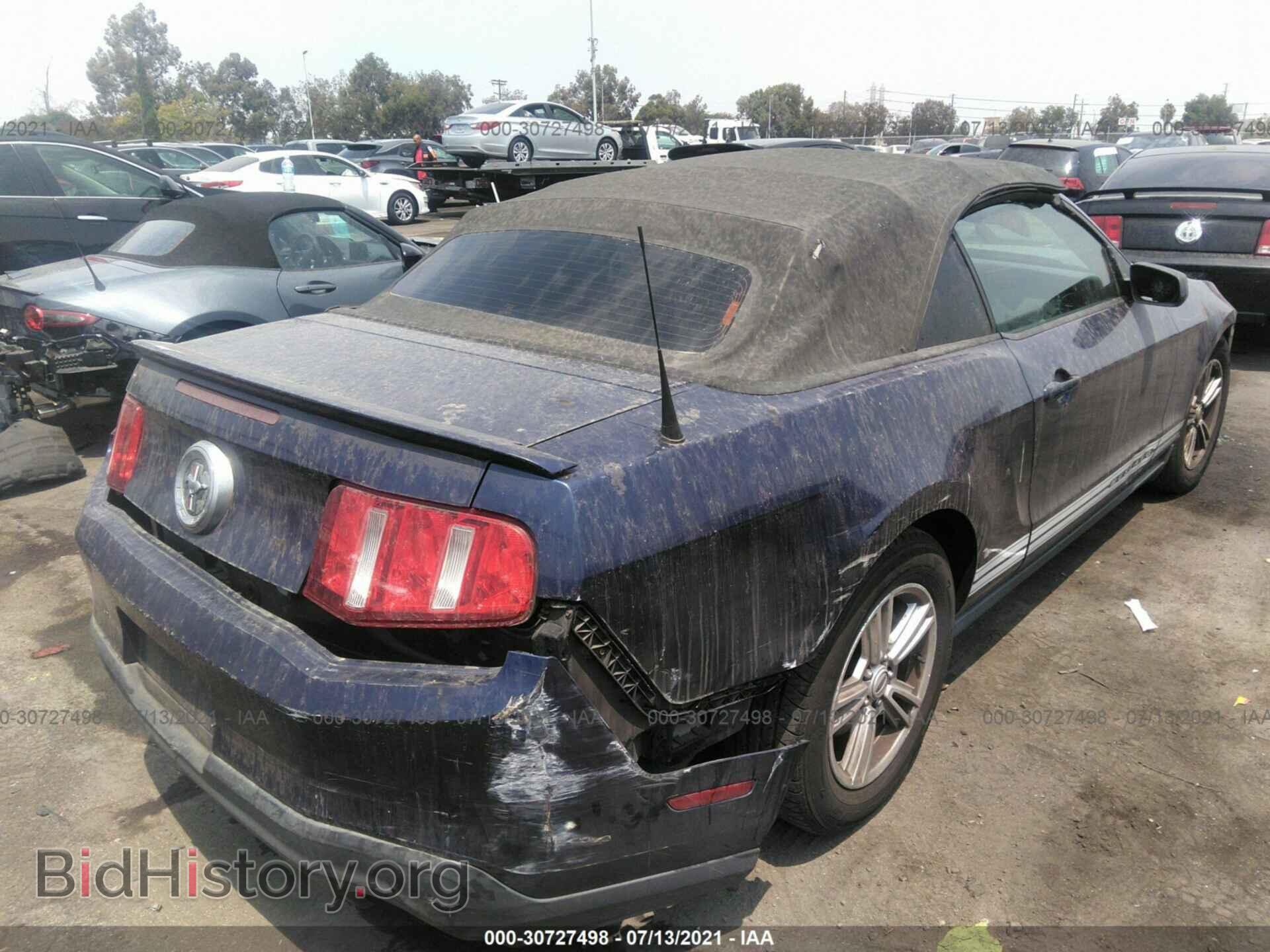 2012 FORD MUSTANG - VIN: 1ZVBP8EM6C5253181 - Фото 4