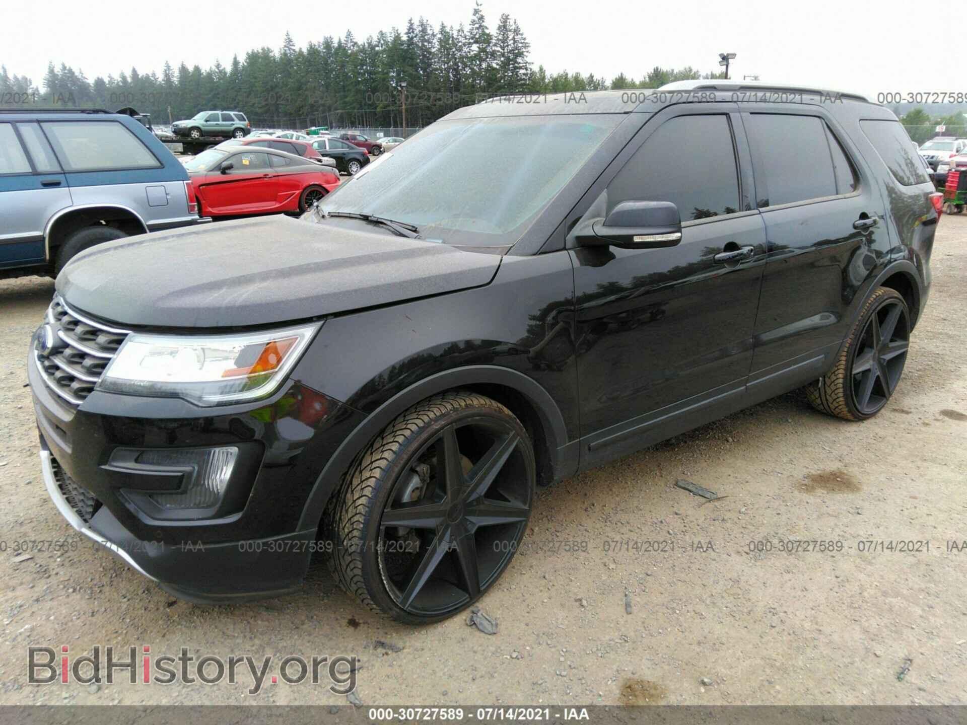 2016 FORD EXPLORER - VIN: 1FM5K7D88GGB17170 - Фото 2